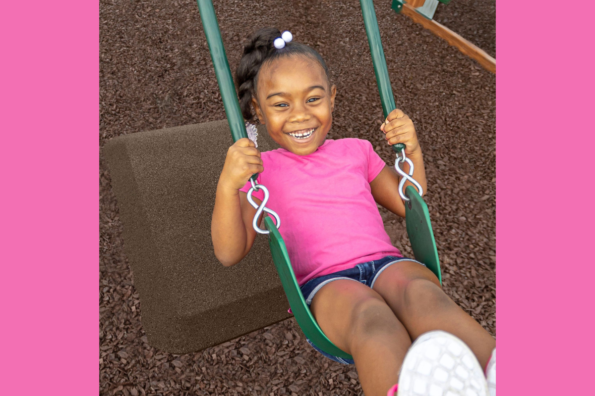 Brown Rubber Playground Wear Mat