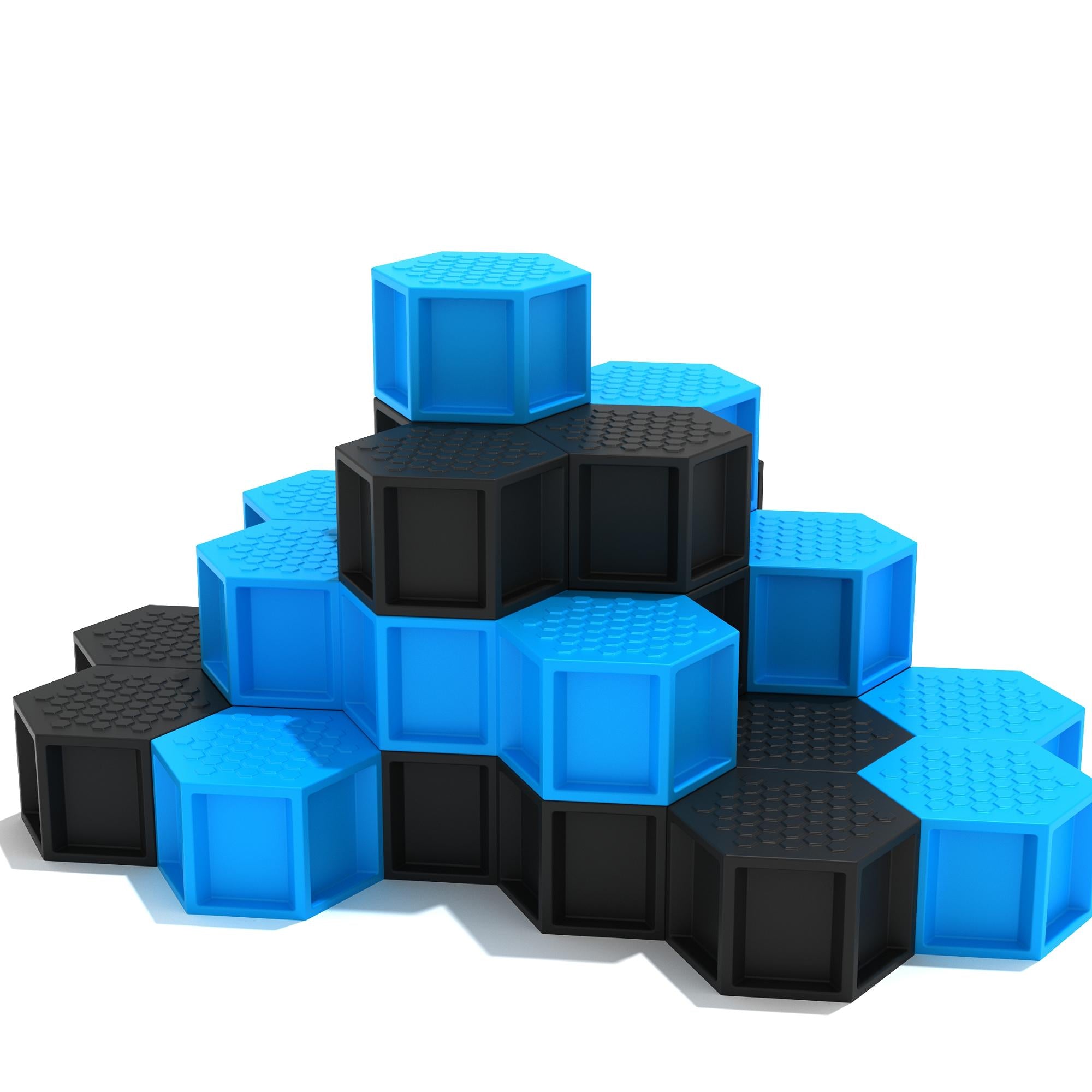 Mountaintop Honeycomb Climber commercial playground equipment