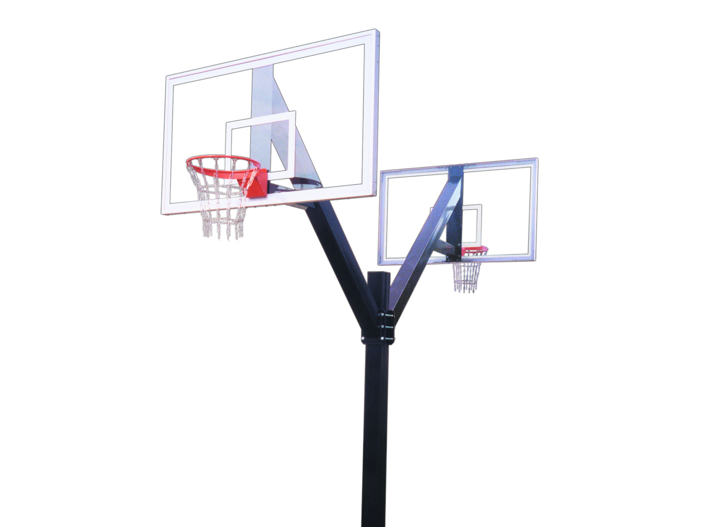 Legend Dual Fixed Height Basketball Goal