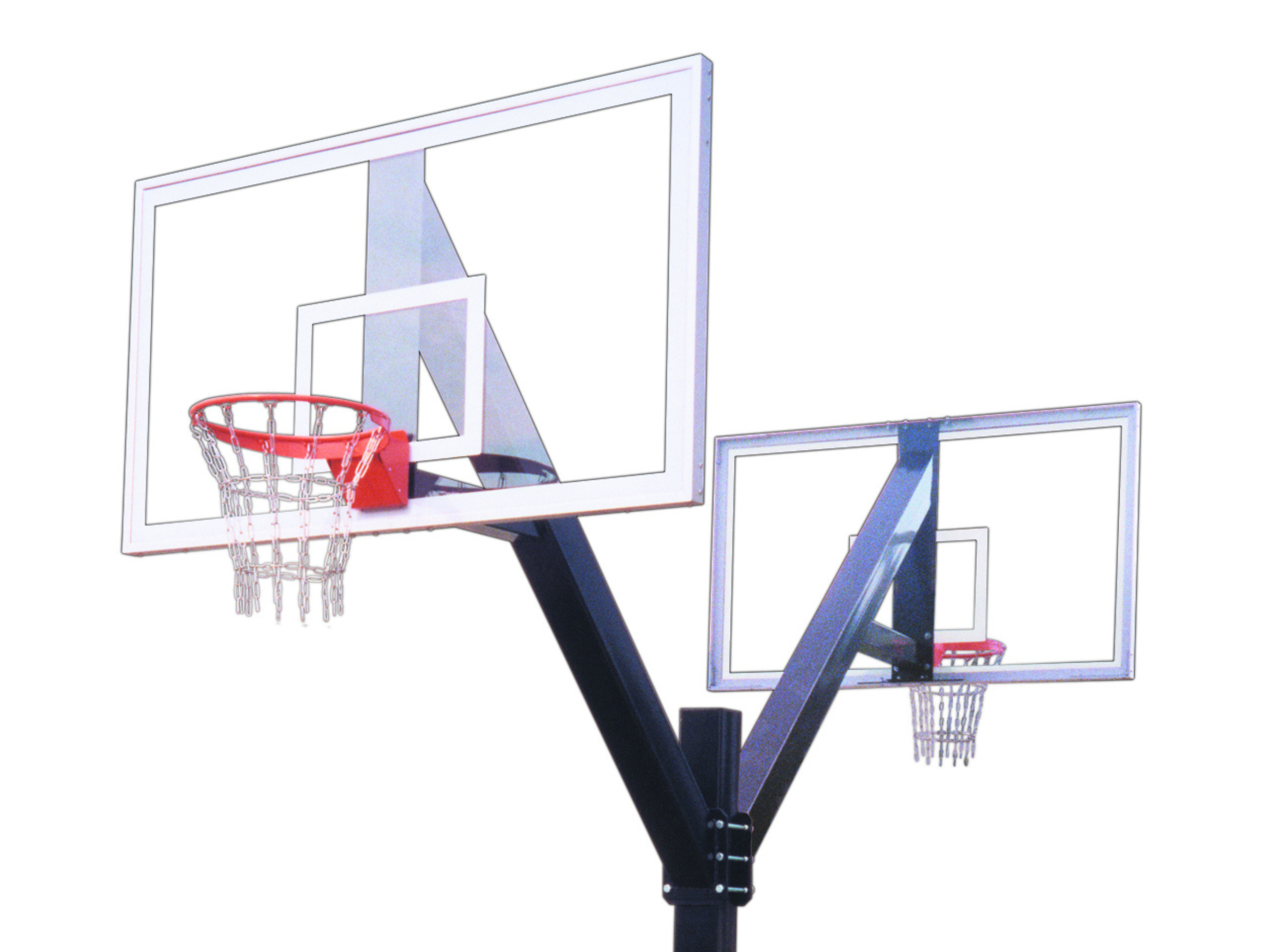 Legend Dual Fixed Height Basketball Goal