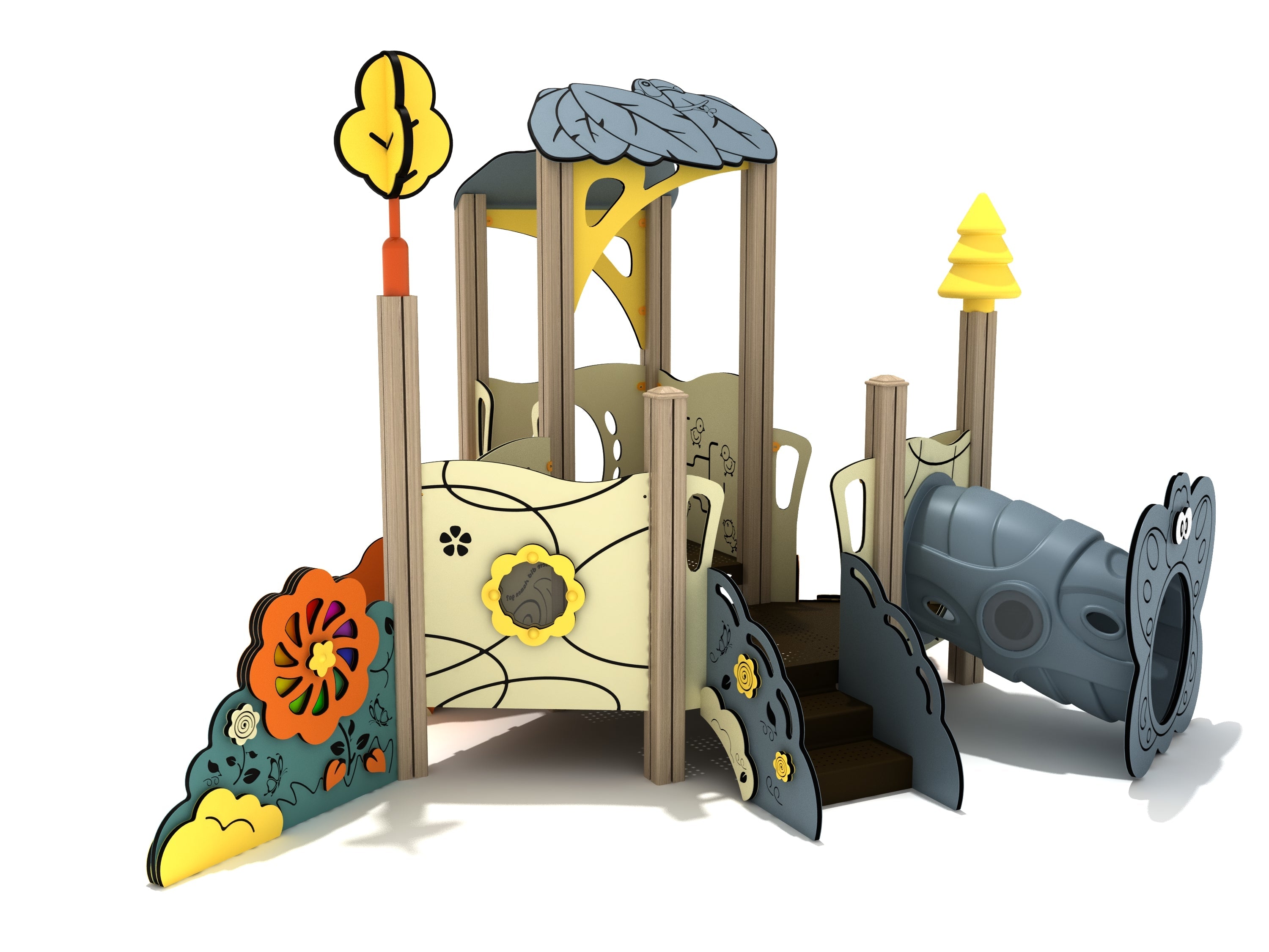 Gardenia Canopy Mini commercial playground