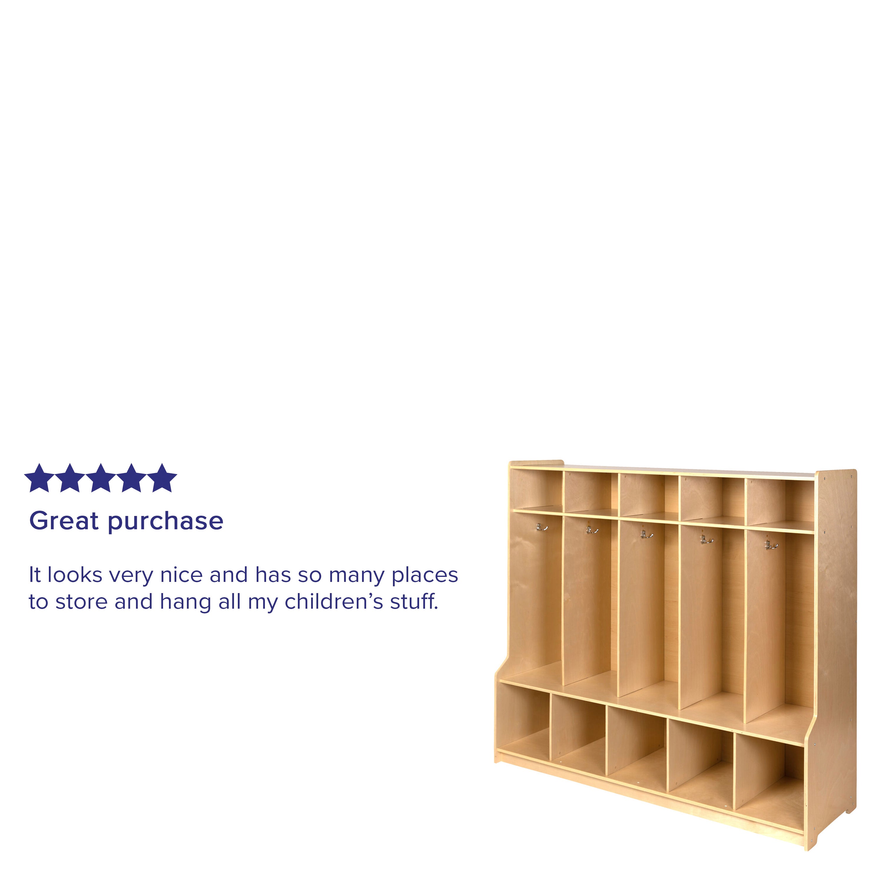 Hercules school coat locker product features