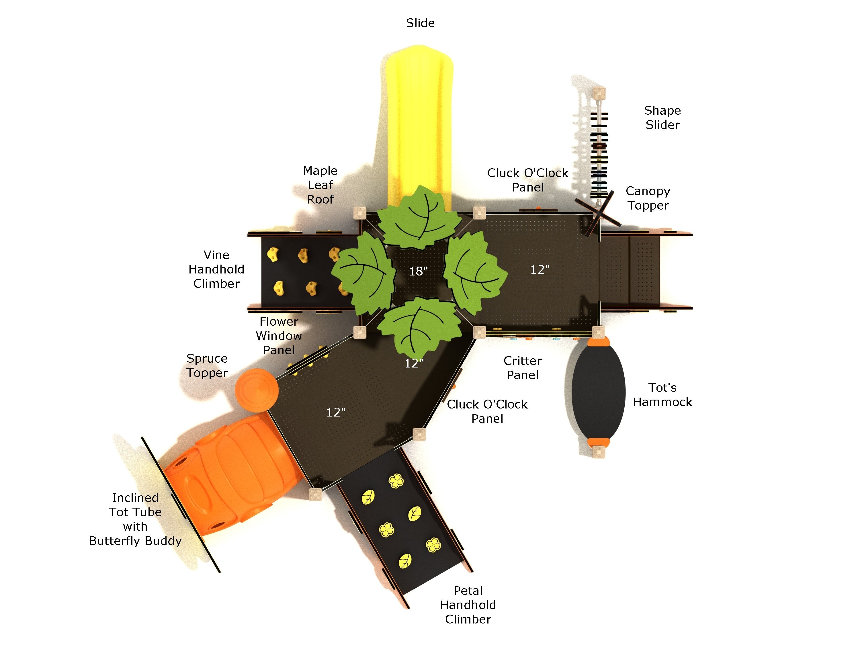 Dogwood Canopy Mini commercial playground