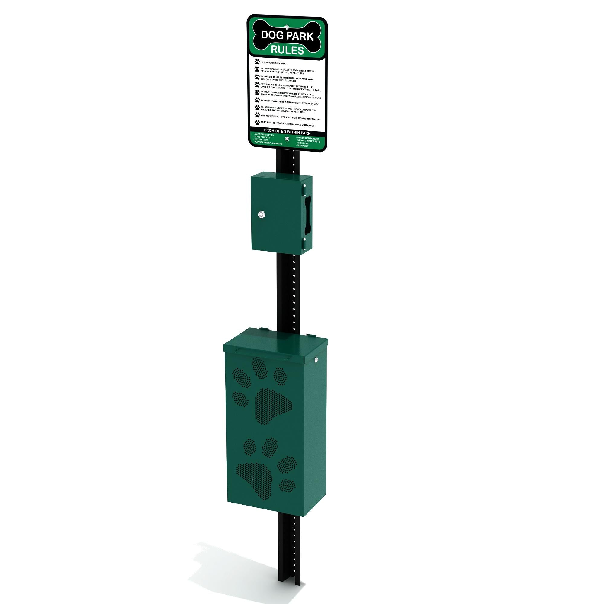 Pet Waste Station commercial playground equipment