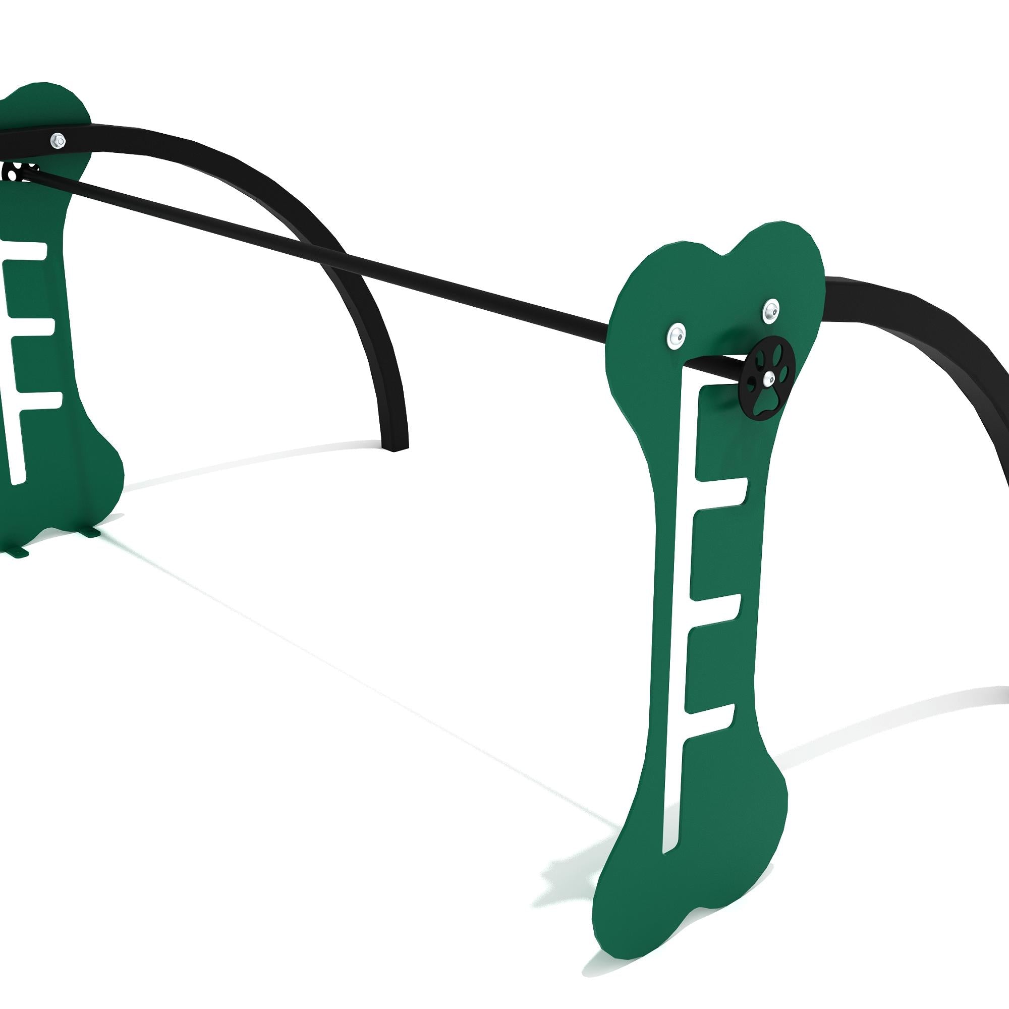 Dog Bone Jump Bar commercial playground equipment