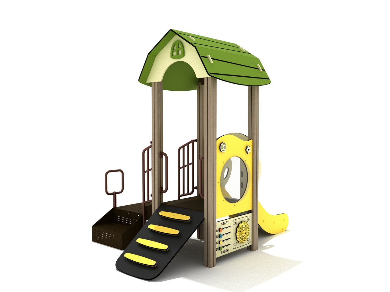 Peach Oak Canopy Quest commercial playground