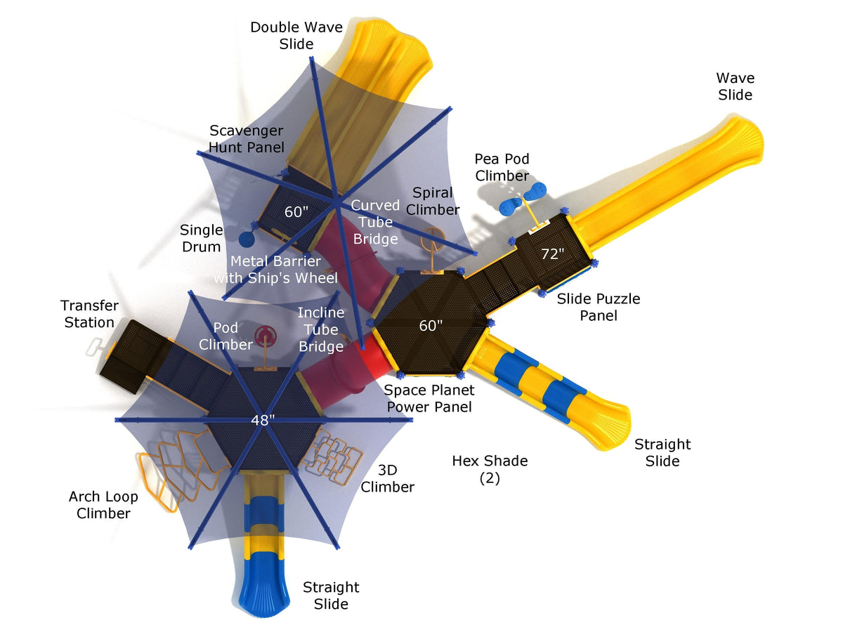 Easy Breezy Primary detailed overhead view