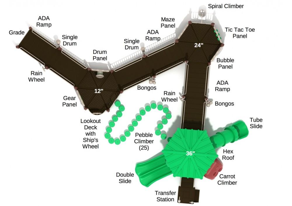 Charles Mound commercial playground