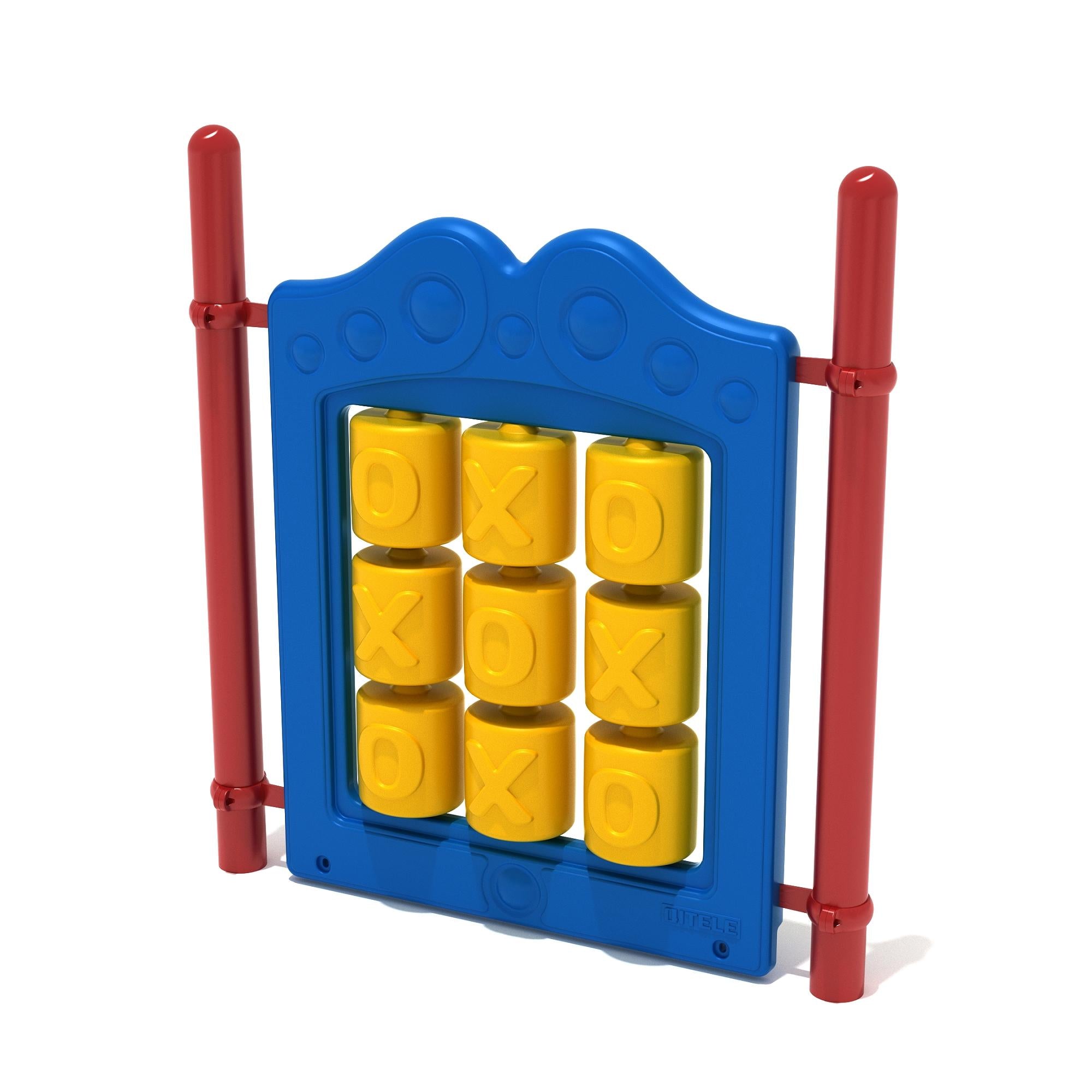 Tic-Tac-Toe Panel with Posts commercial playground equipment