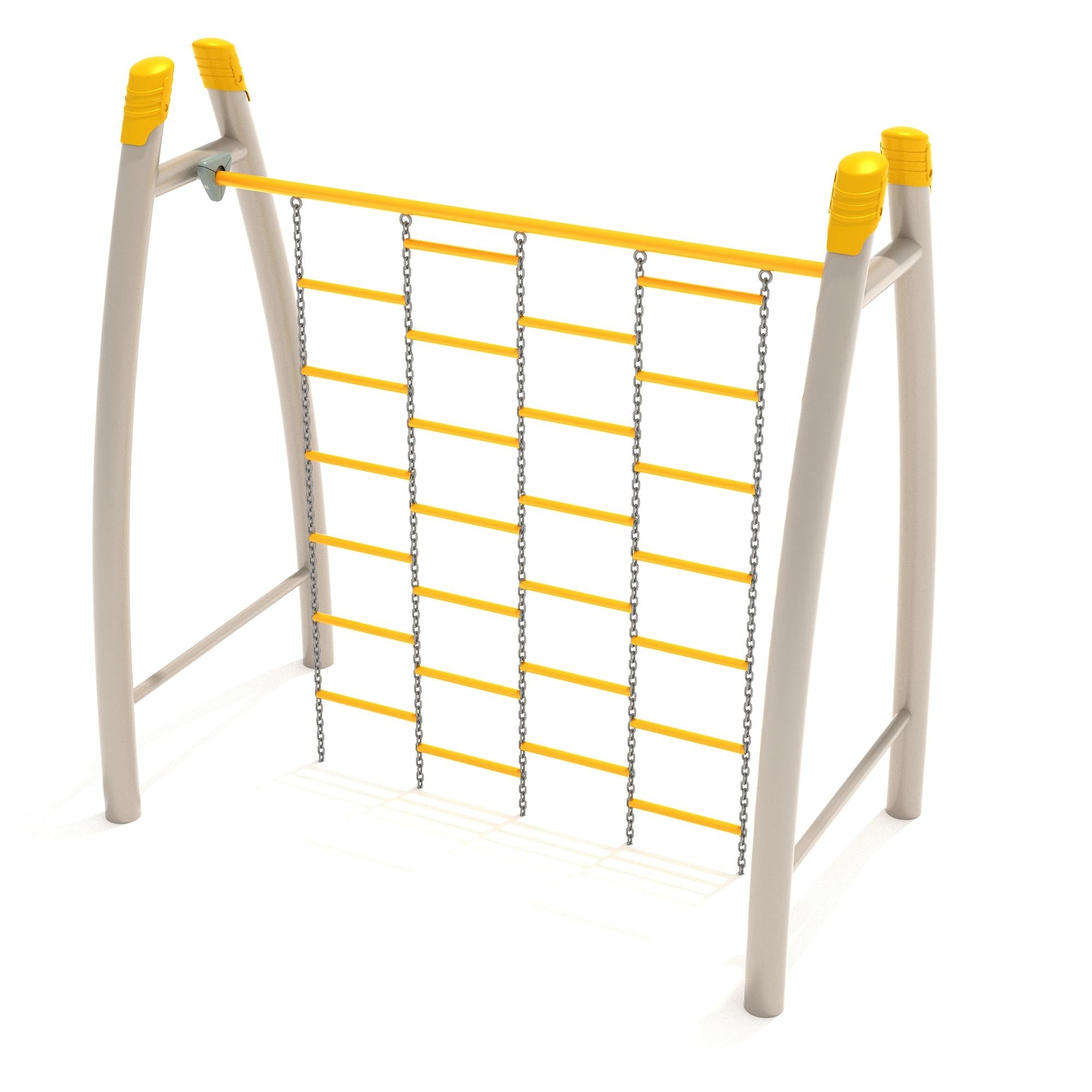 Curved Post Chain Climbing Wall commercial playground equipment