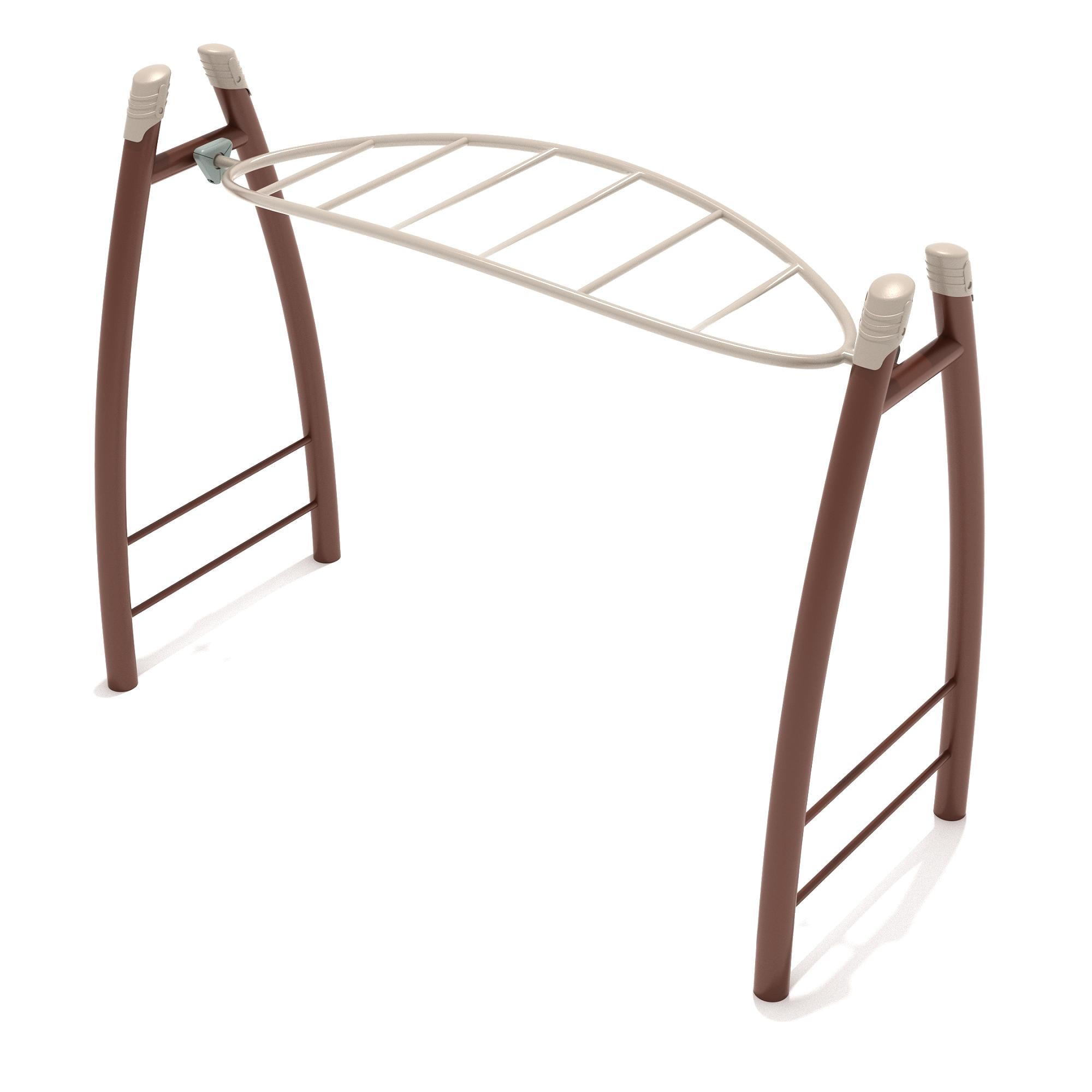 Curved Post Overhead Horizon Climber commercial playground equipment