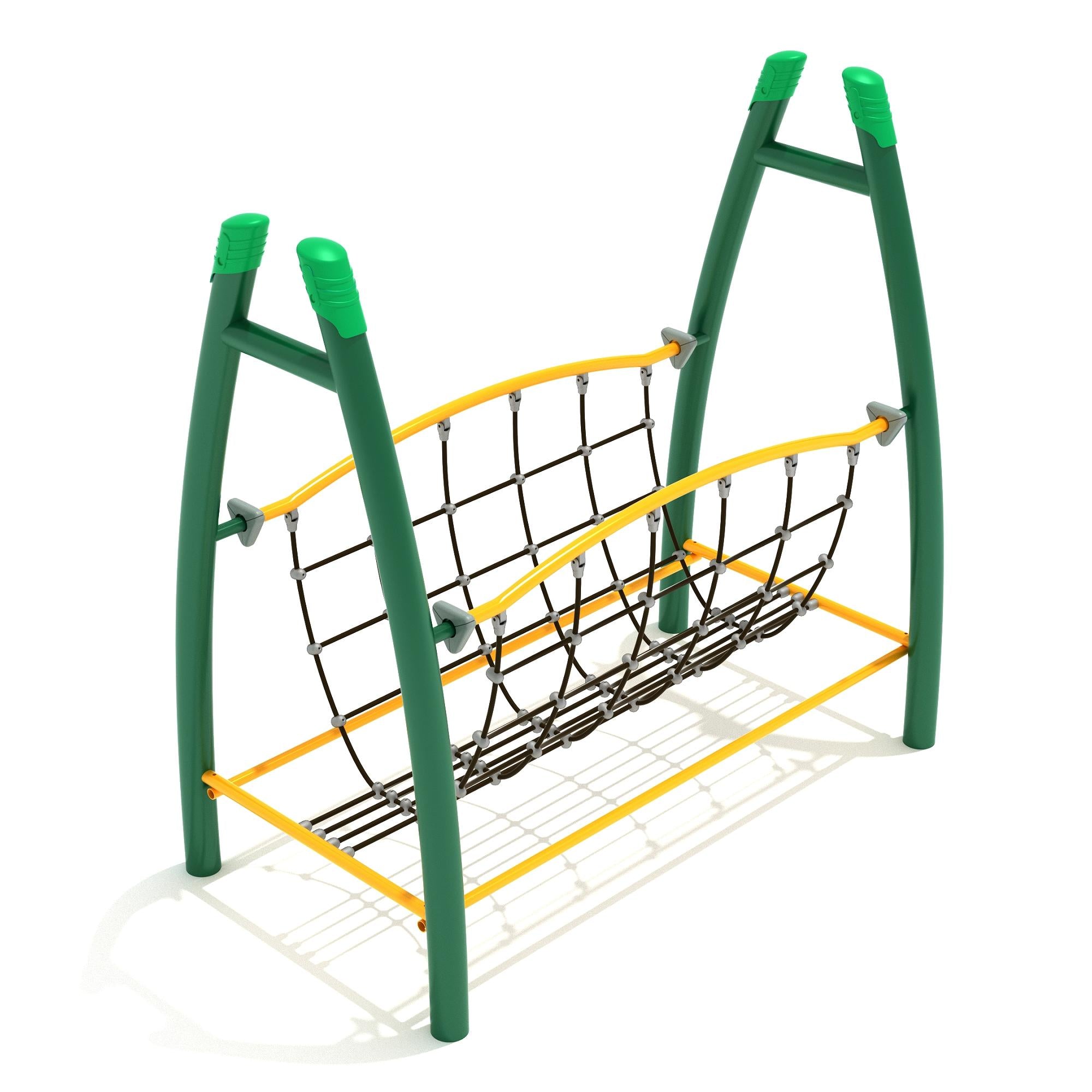 Curved Post Net Bridge commercial playground equipment
