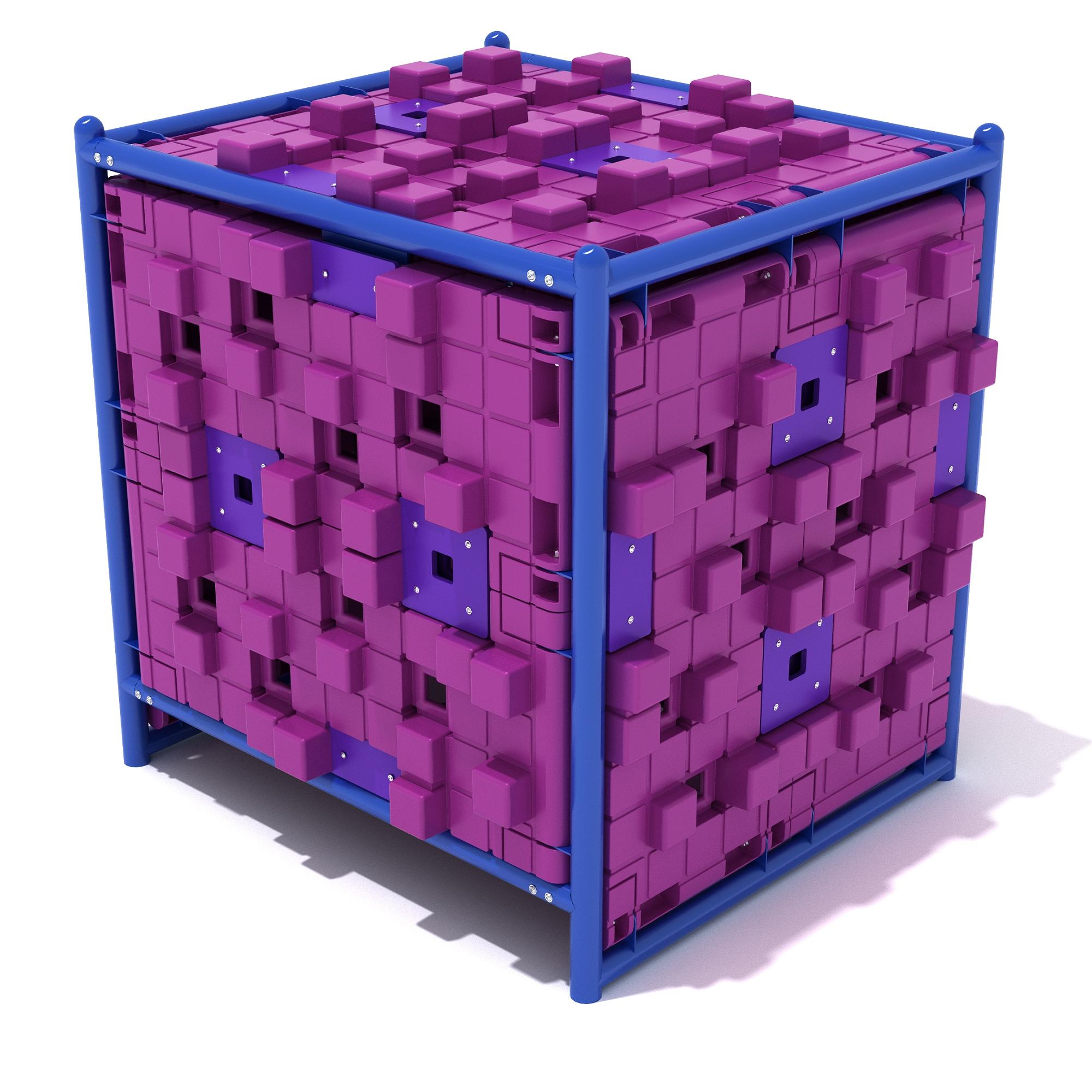 Pixel Cube commercial playground equipment