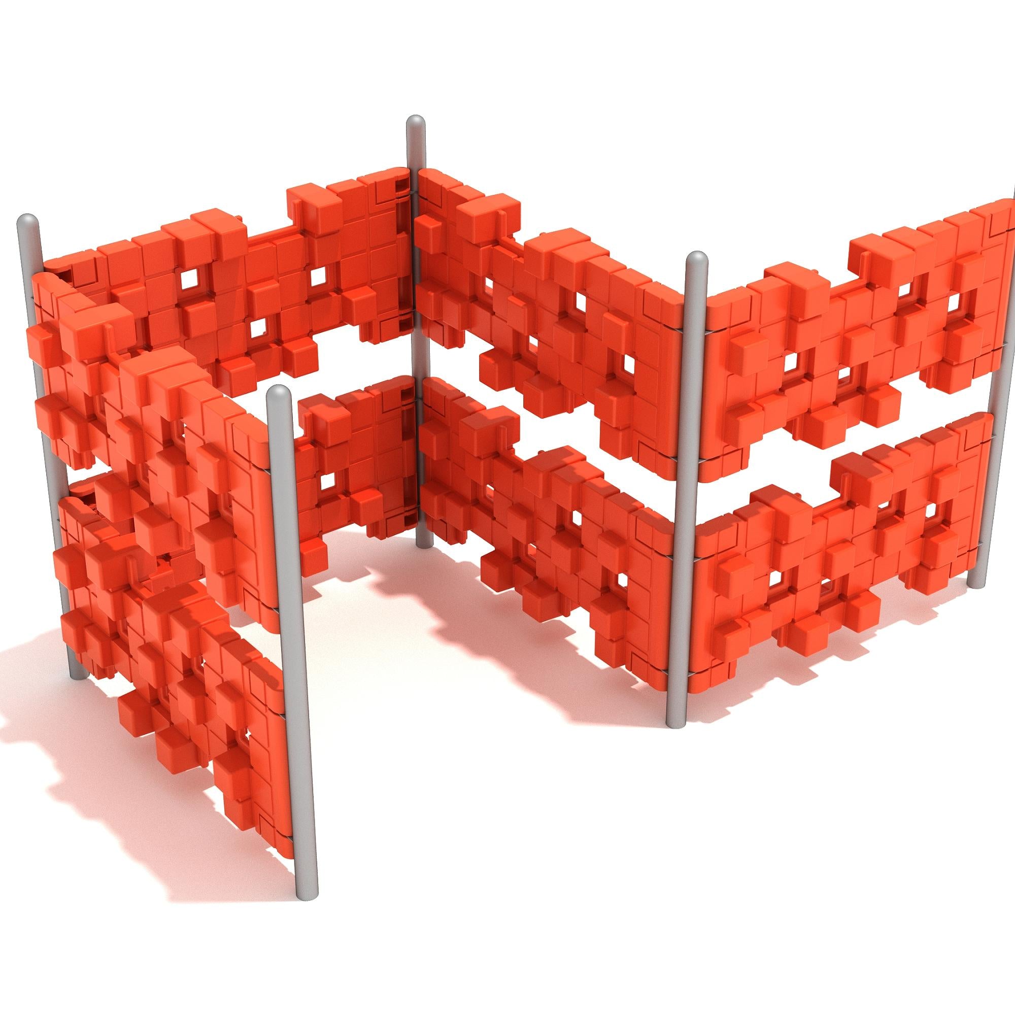 Pixel Fence commercial playground equipment