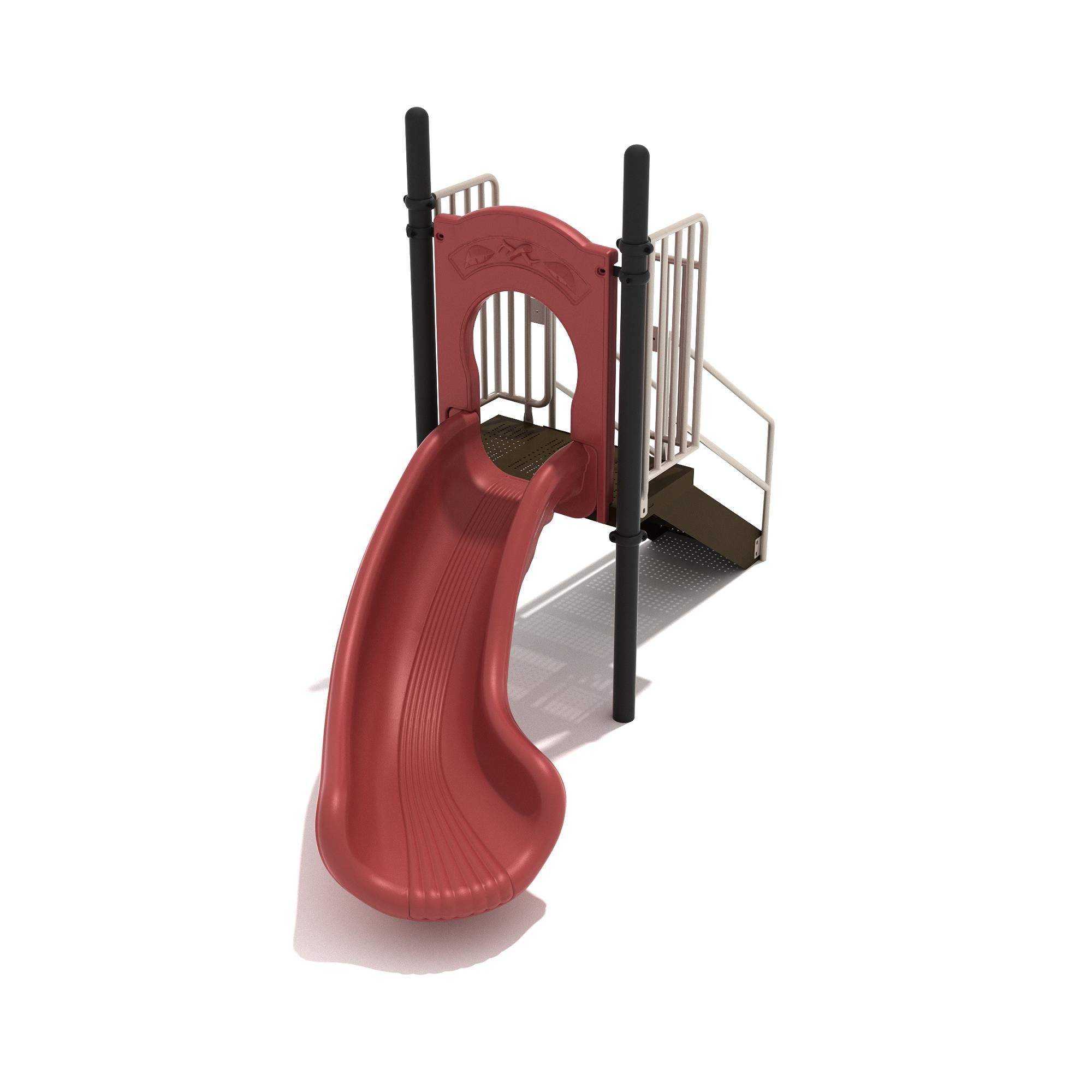 3-Foot Left Turn Slide commercial playground equipment