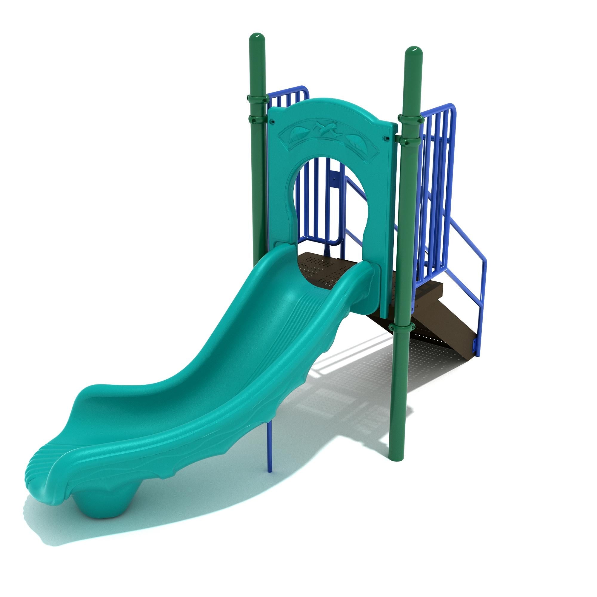 3-Foot Right Turn Slide commercial playground equipment
