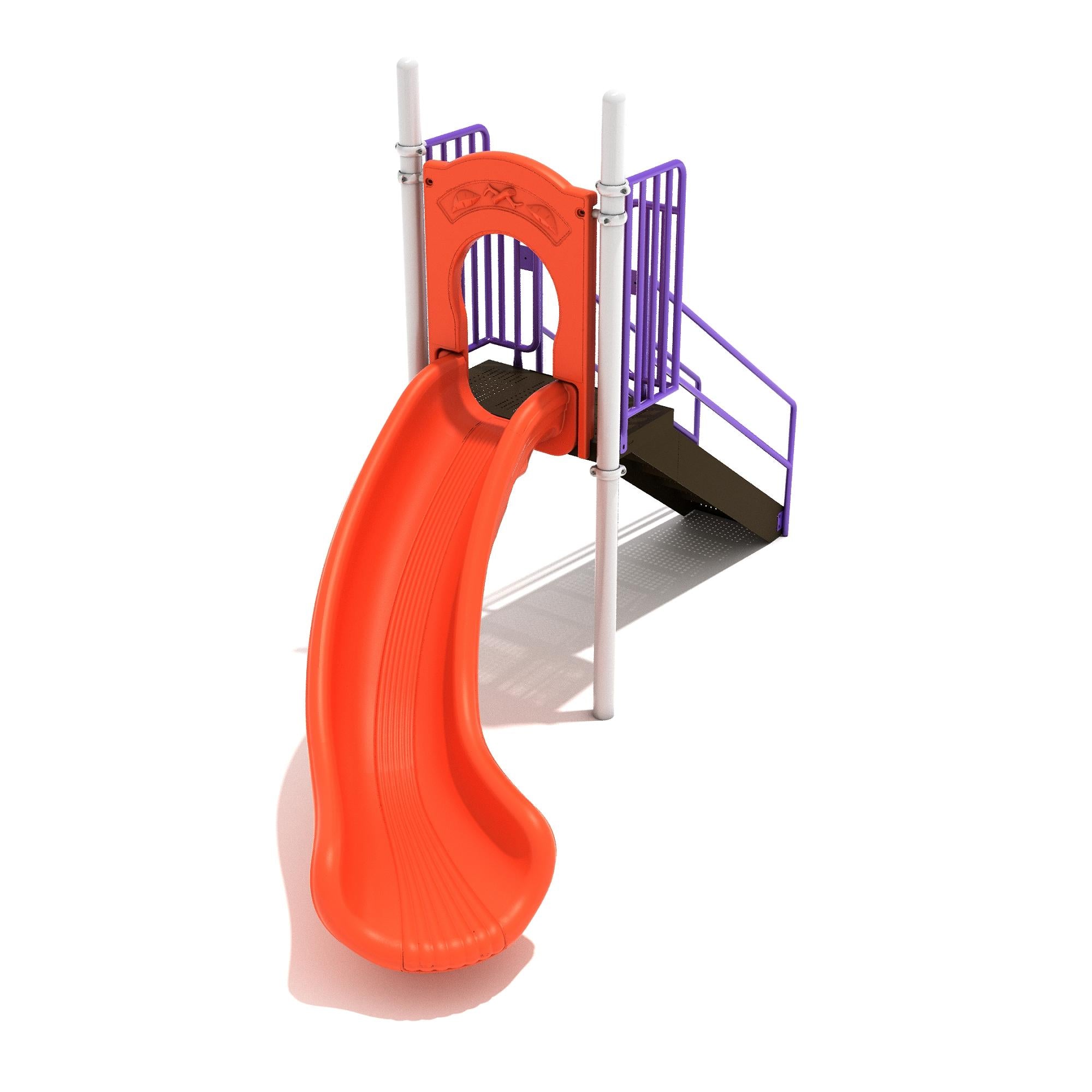4-Foot Left Turn Slide commercial playground equipment