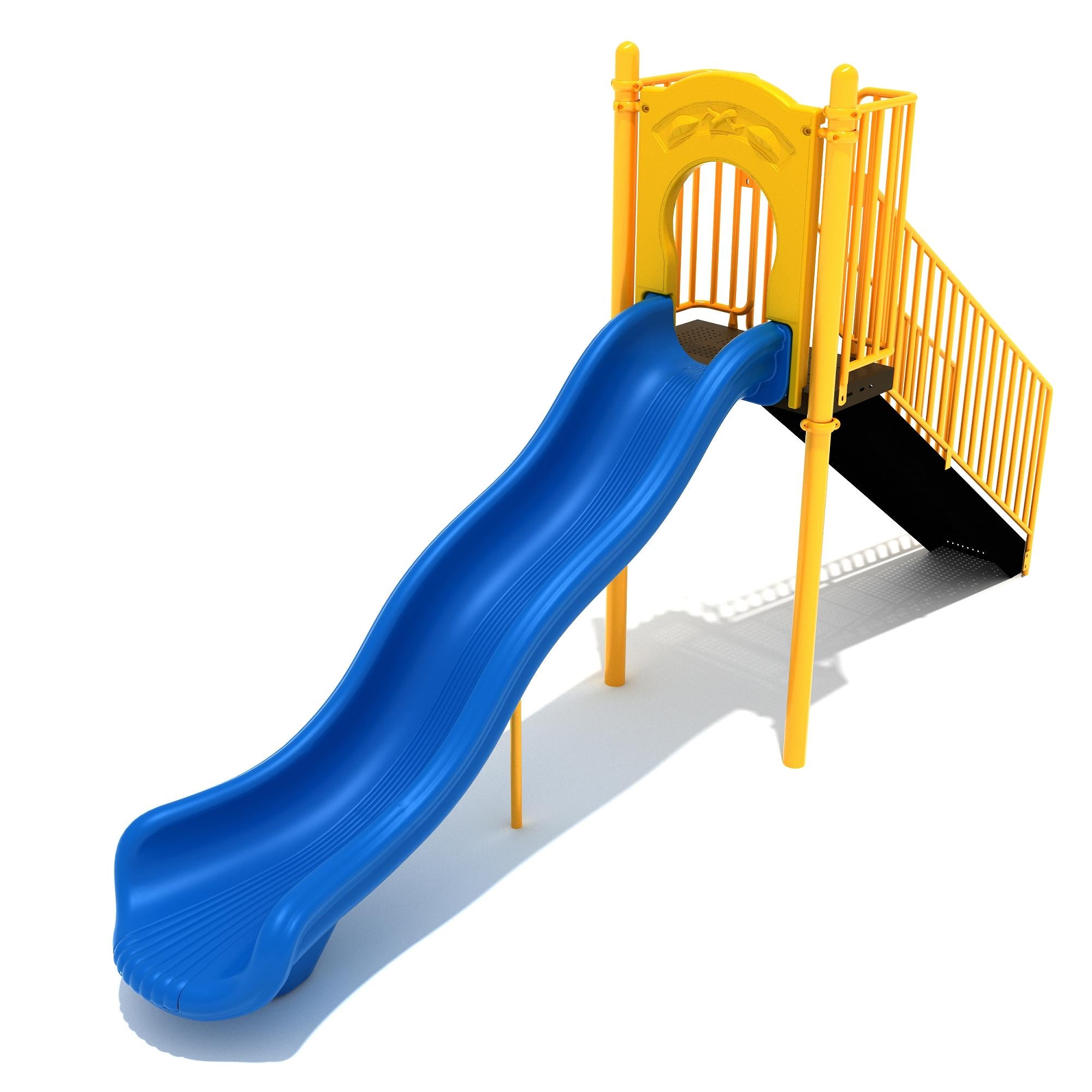 5-Foot Single Wave Slide commercial playground equipment