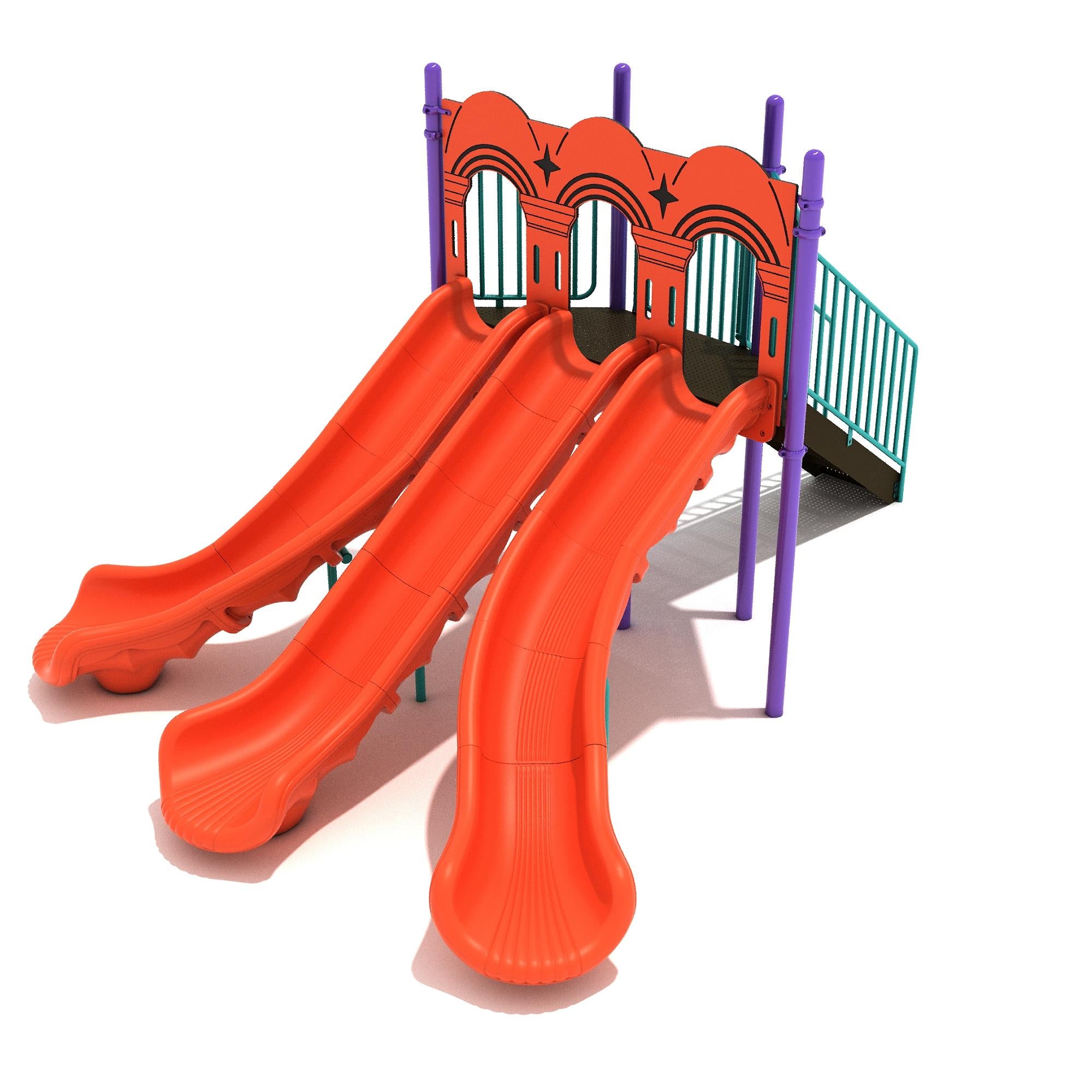 5-Foot Triple Sectional Split commercial playground equipment