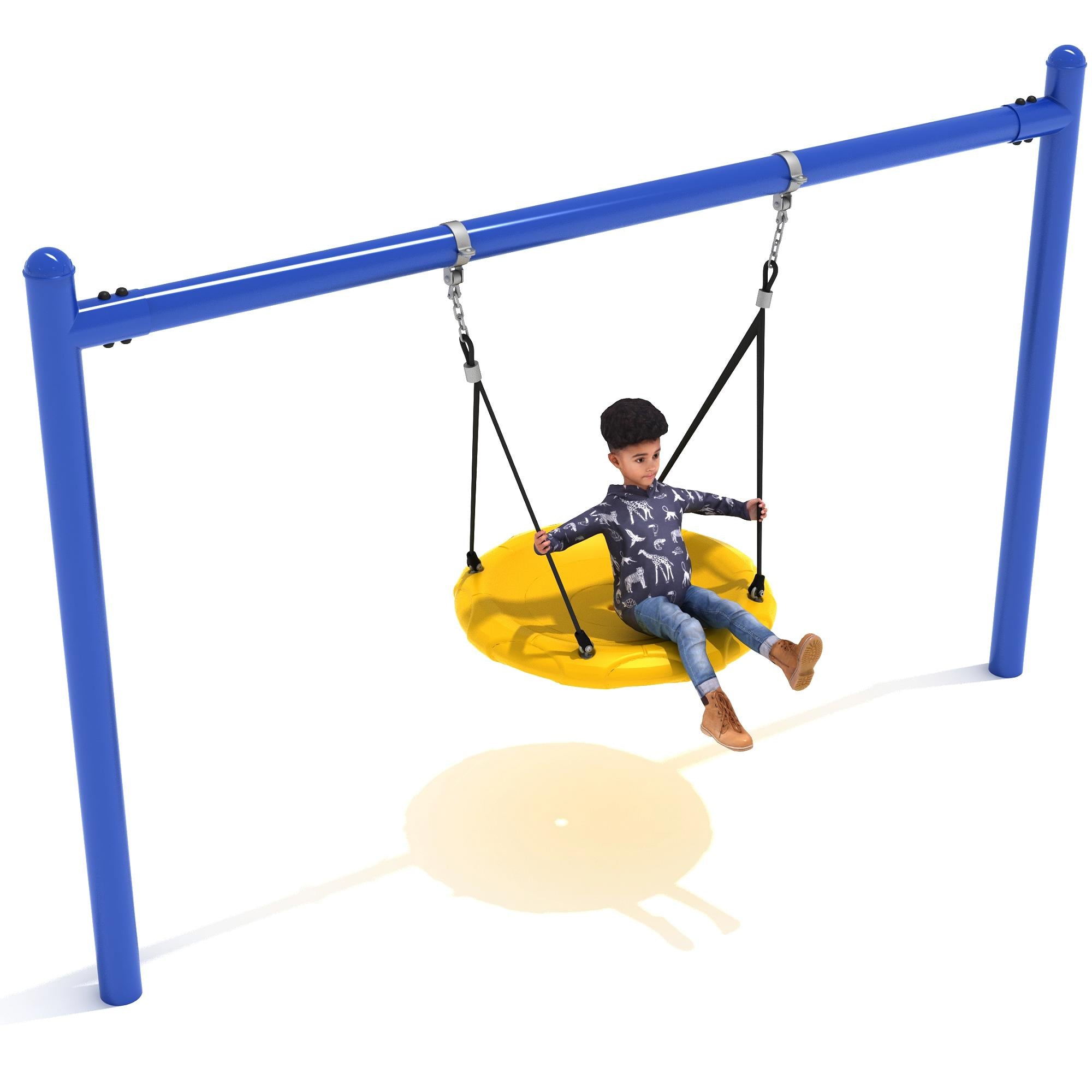 Straight-Post Commercial Nest Swing commercial playground equipment