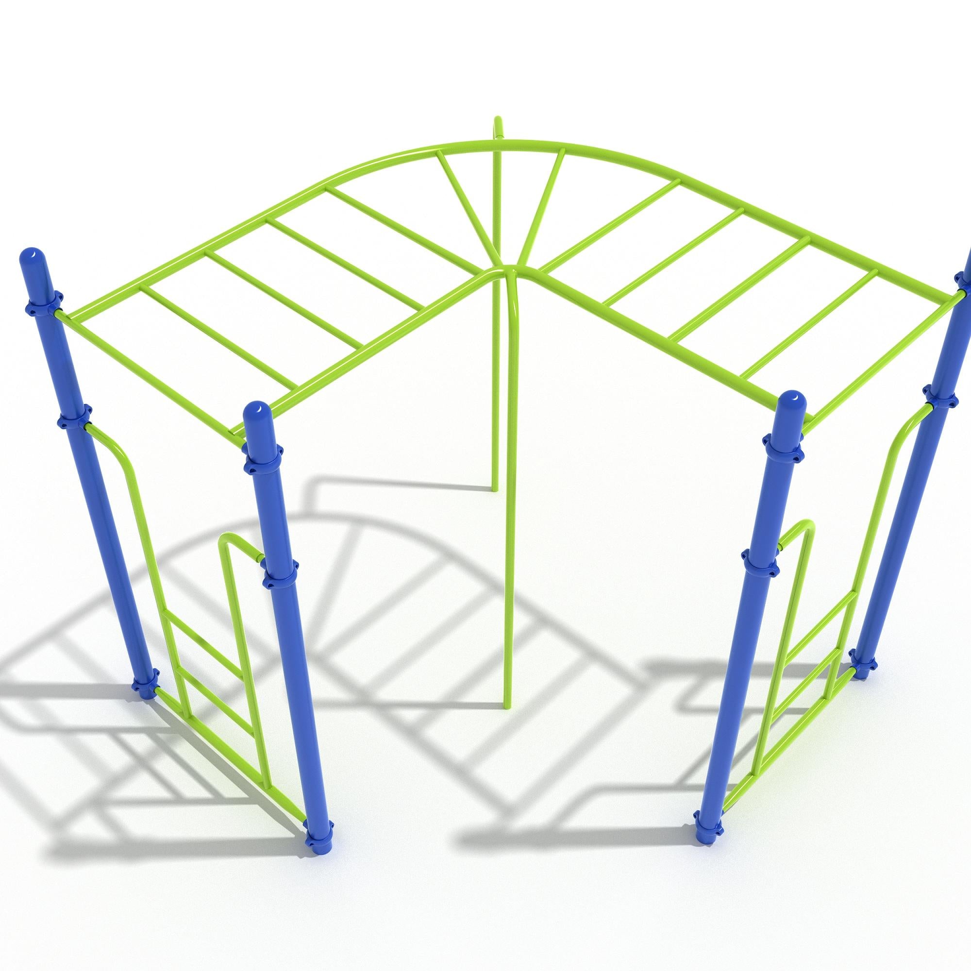 90-Degree Straight Rung Horizontal Ladder commercial playground equipment