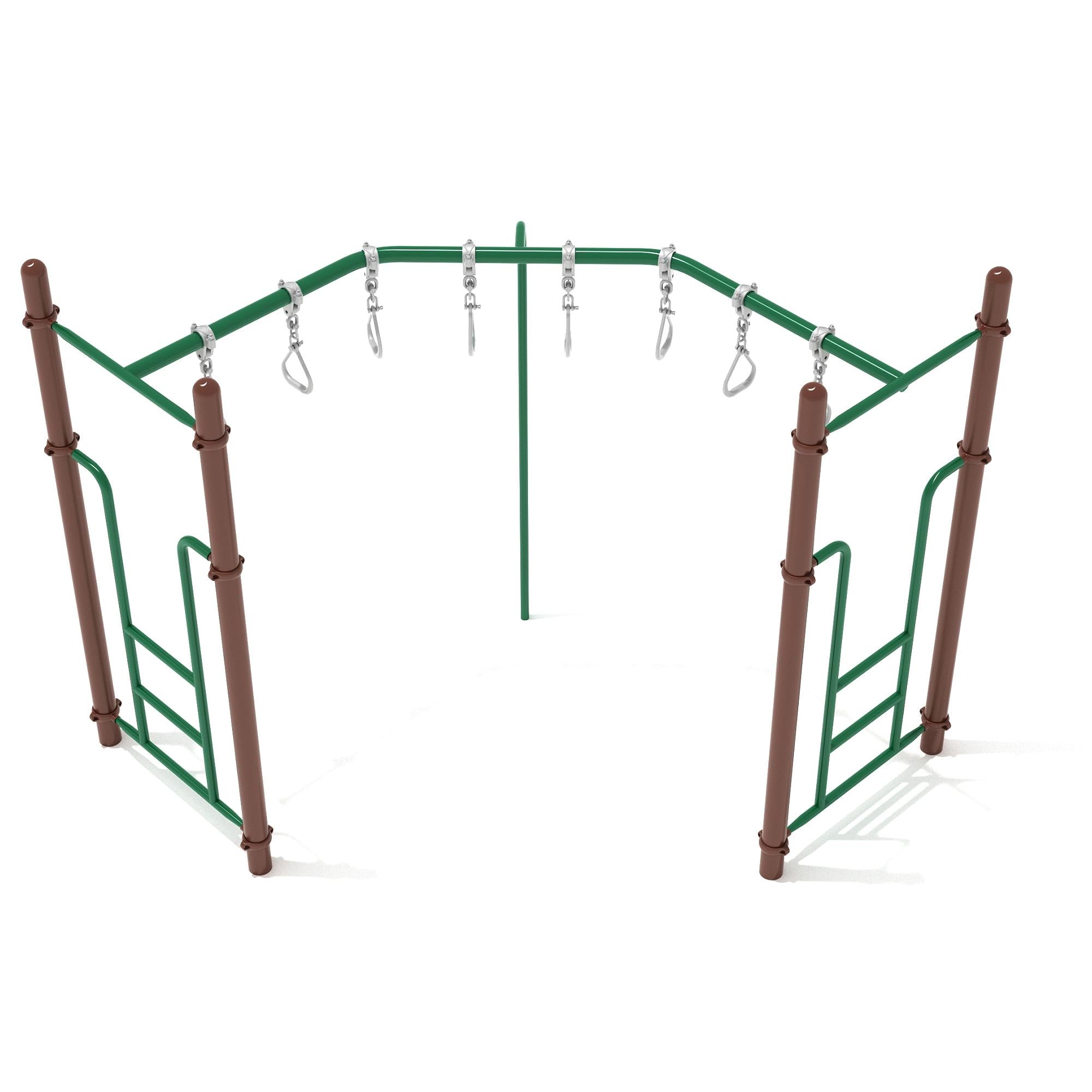 90-Degree Swinging Ring Ladder commercial playground equipment