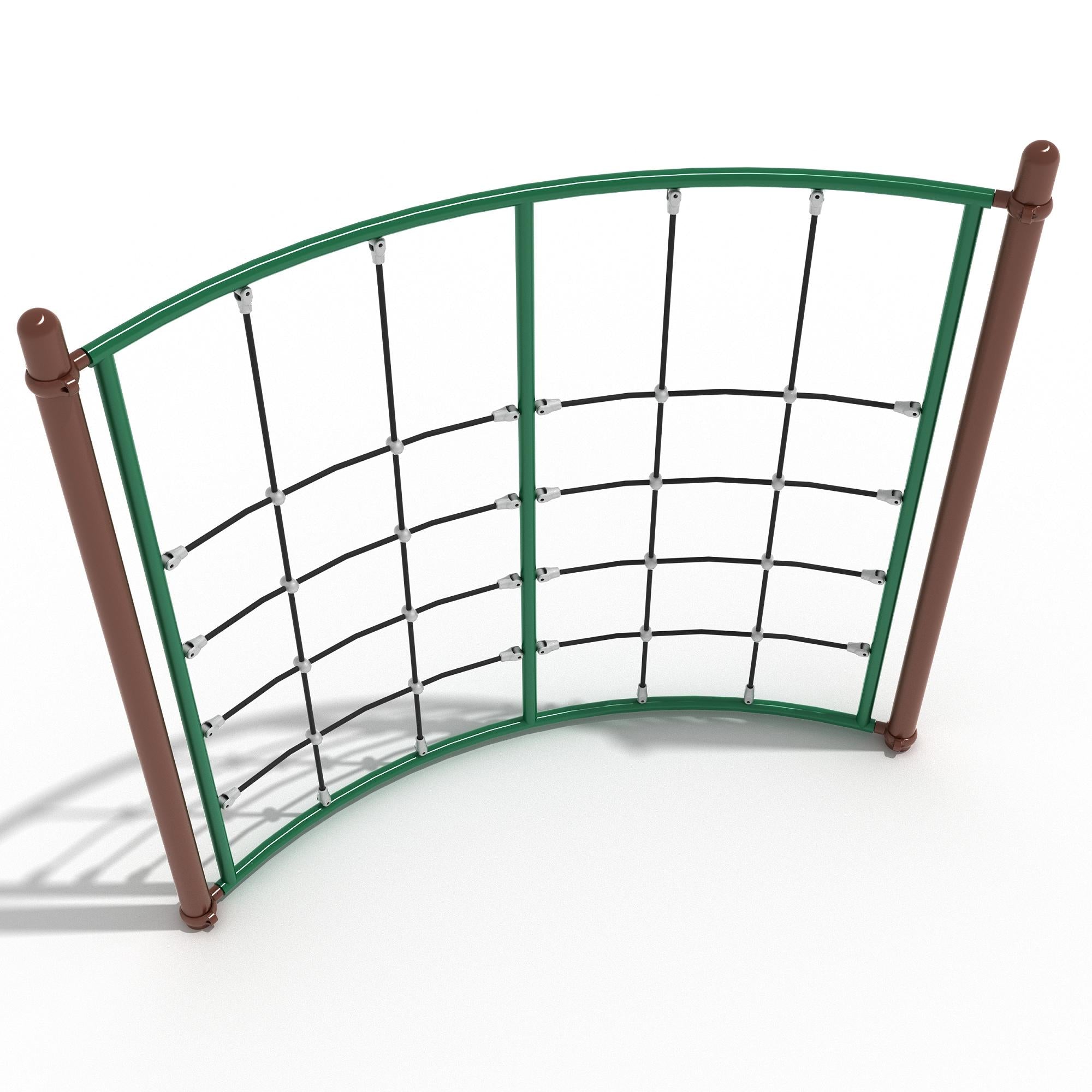 Curved Net Climber commercial playground equipment