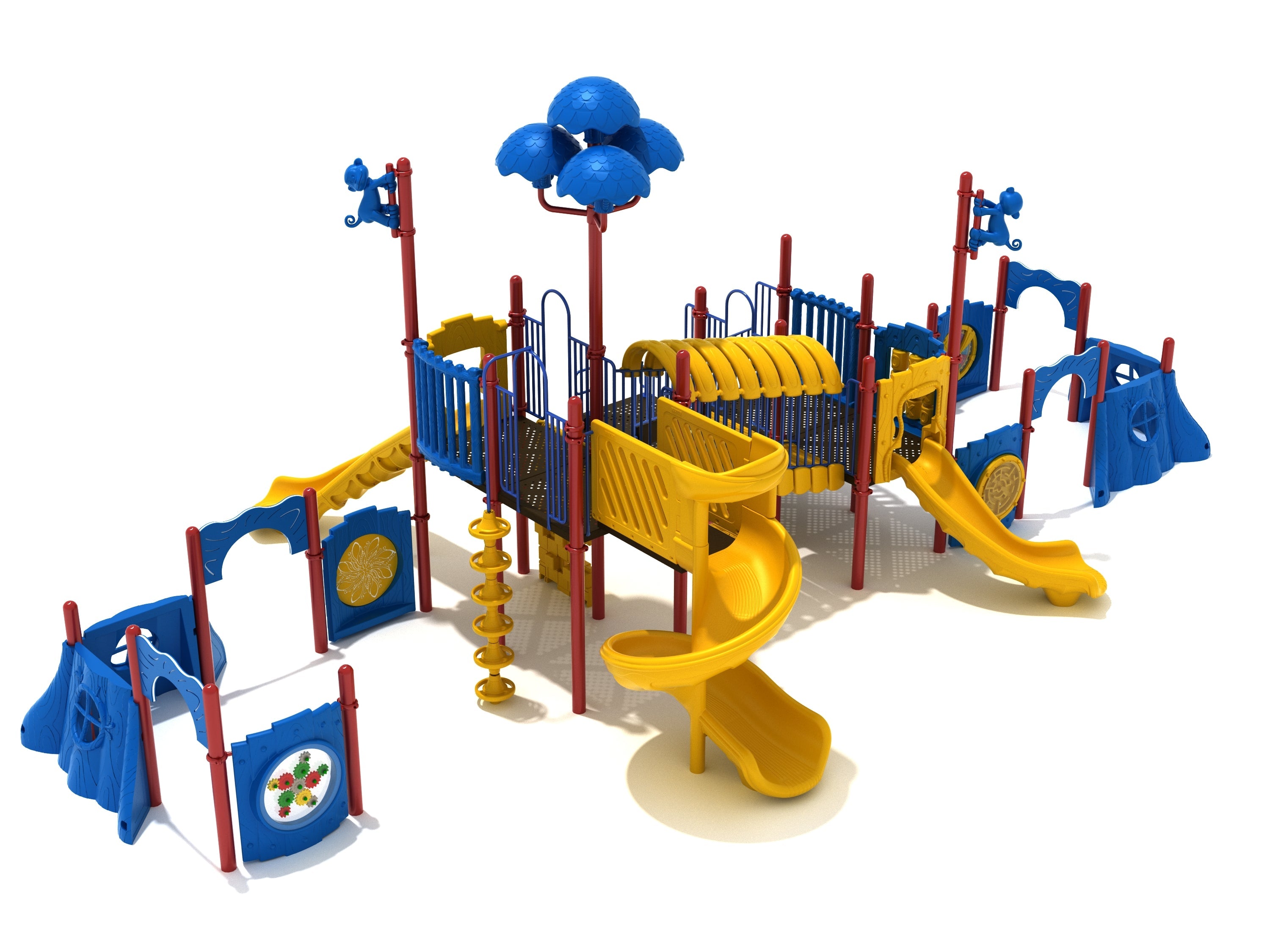 Lounging Leopard commercial playground