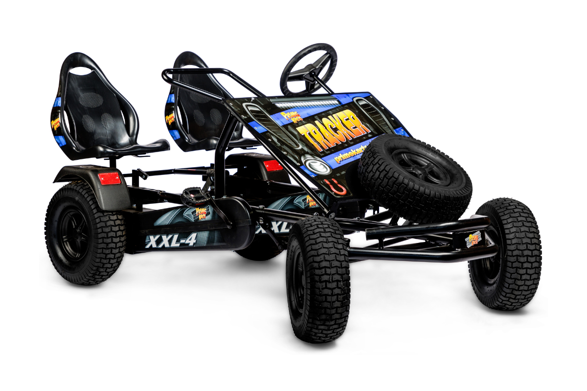 Prime Karts XXL-4 PRO Tracker Blue Commercial Pedal Kart product image