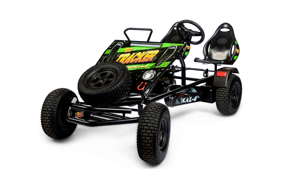 Prime Karts XXL-4 PRO Tracker Green Commercial Pedal Kart product image