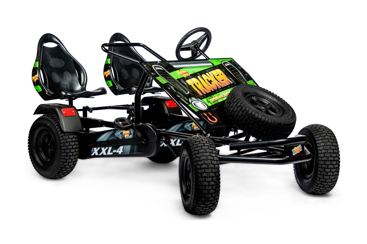 Prime Karts XXL-4 PRO Tracker Green Commercial Pedal Kart product image