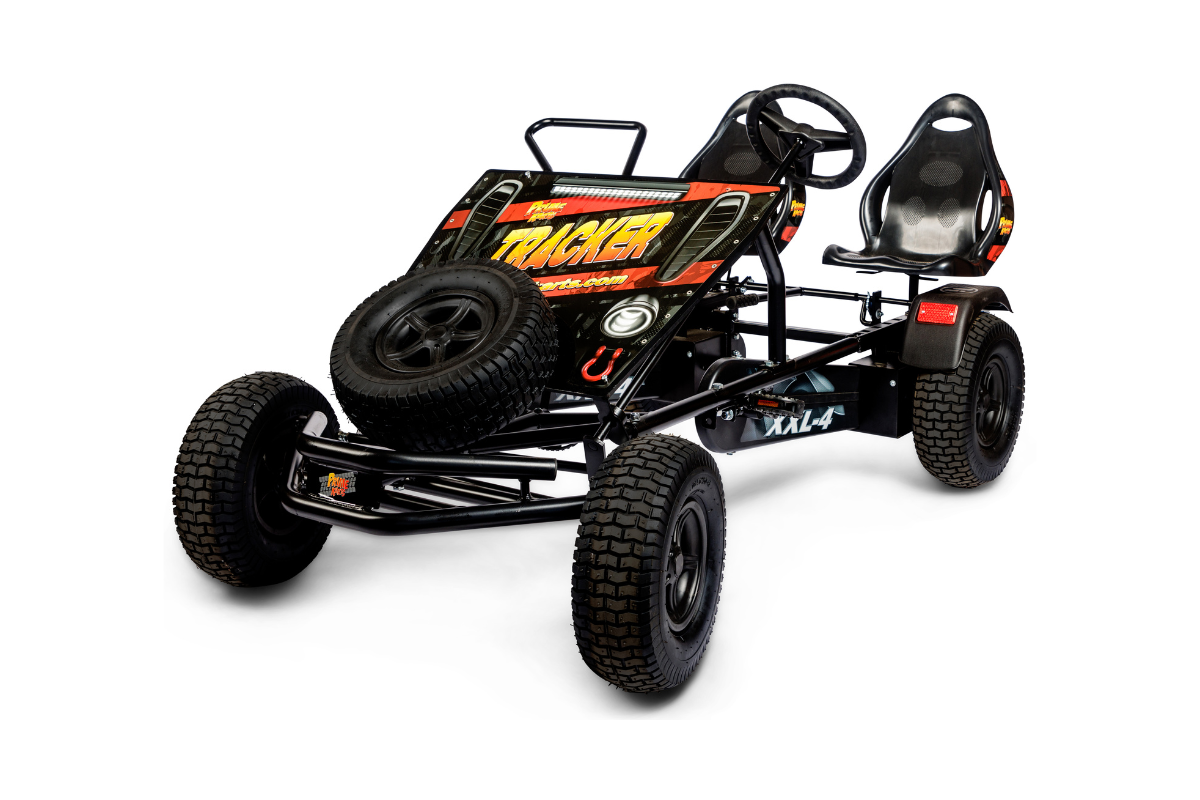 Prime Karts XXL-4 PRO Tracker Red Commercial Pedal Kart product image