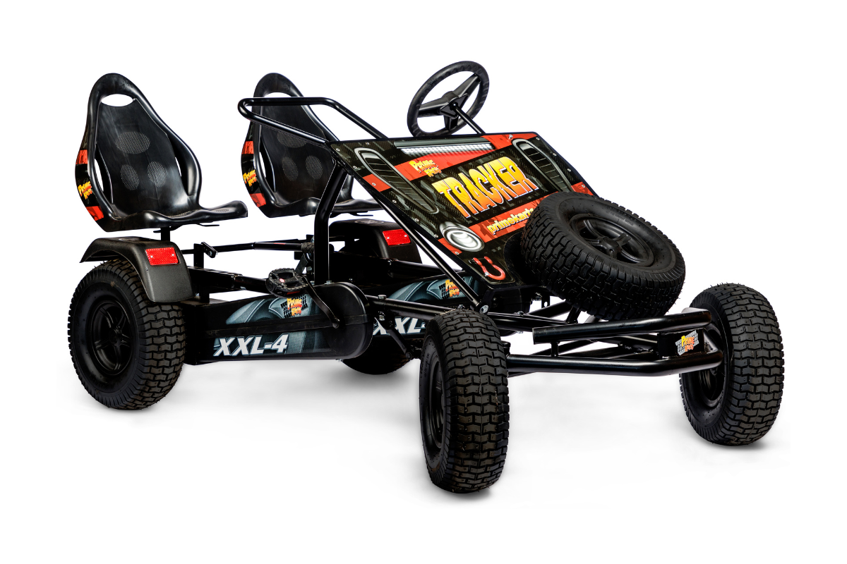 Prime Karts XXL-4 PRO Tracker Red Commercial Pedal Kart product image