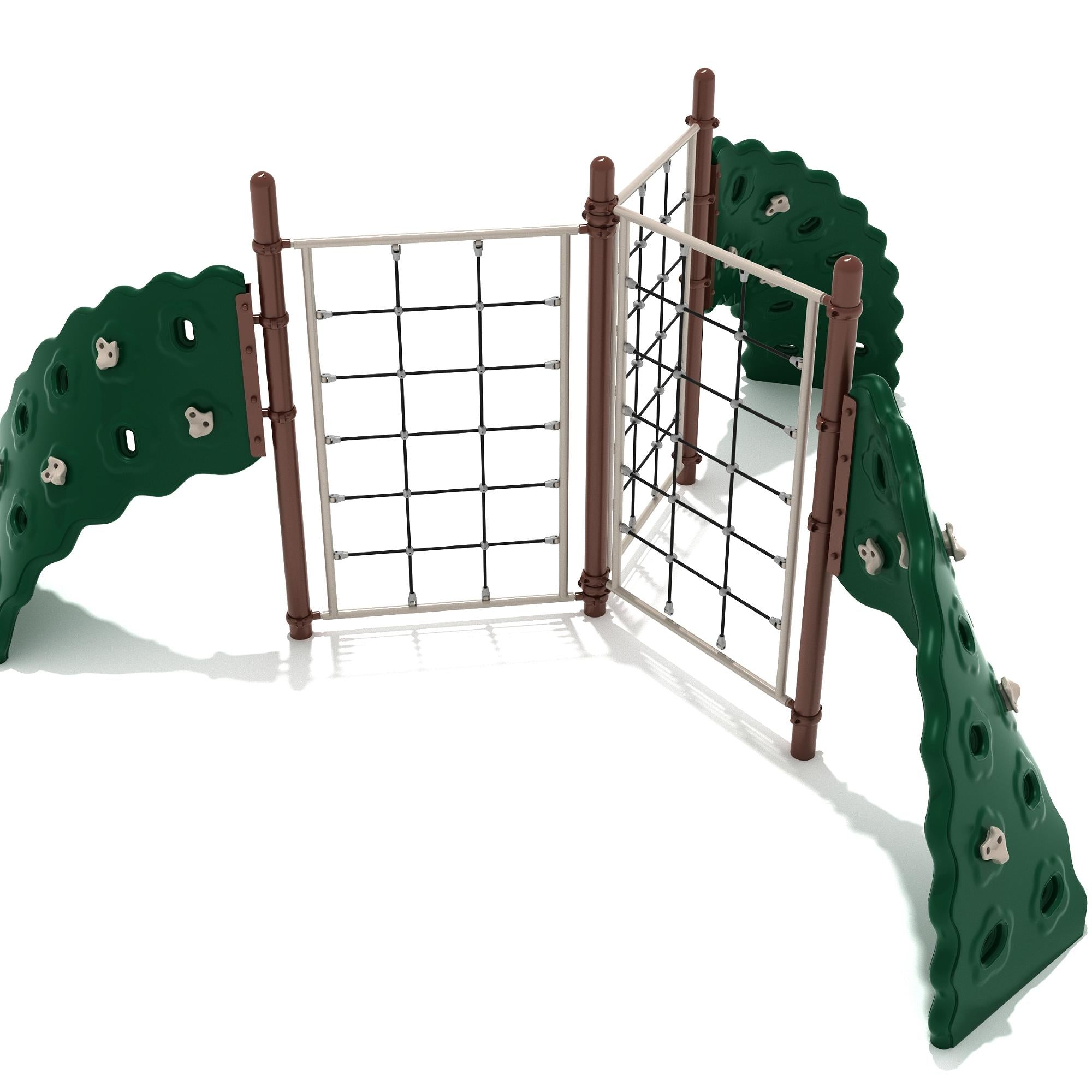 3 Panel Rope Challenger commercial playground equipment