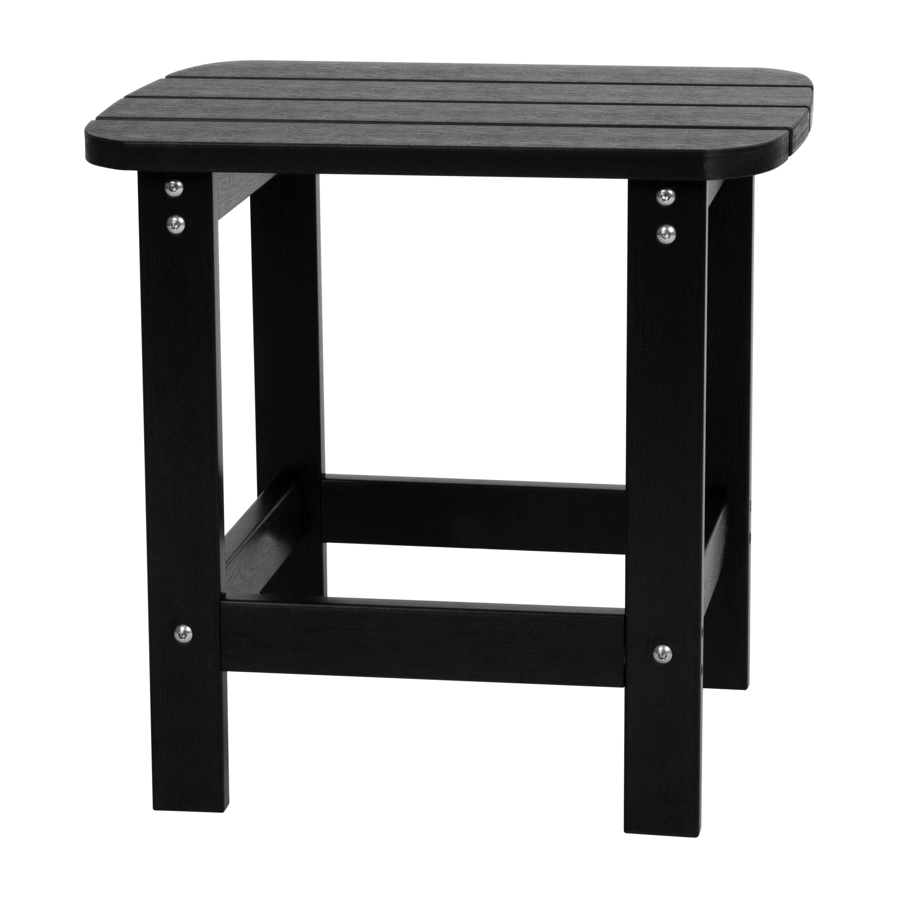 All-Weather Poly Resin Rocking Chairs with Accent Table | Set of 3 - River City Play Systems