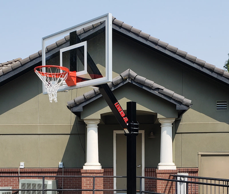 Legend Jr. Dual Fixed-Height Commercial Basketball Goal