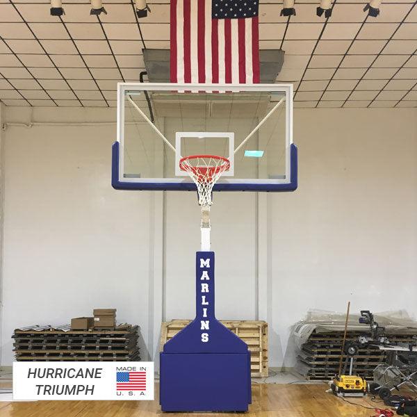 Hurricane Triumph Portable Basketball Goal - River City Play Systems