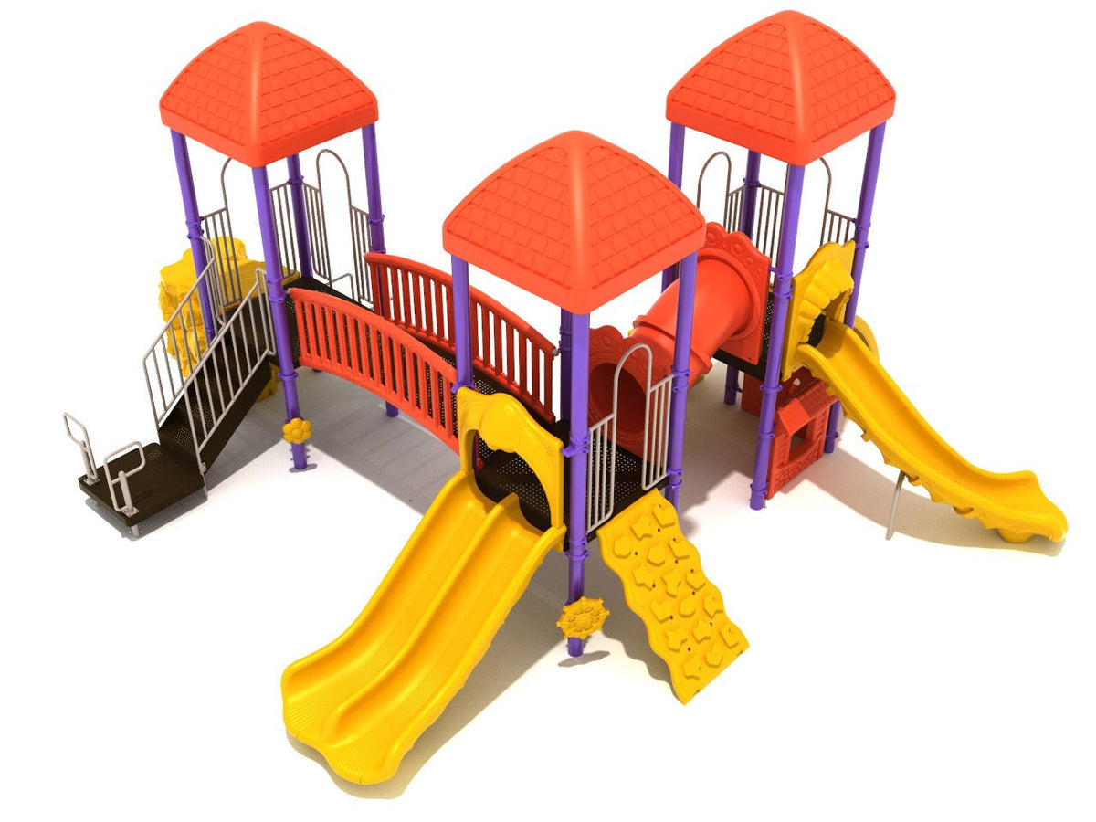 Evans Commercial Playground alternate view - Island Sunshine