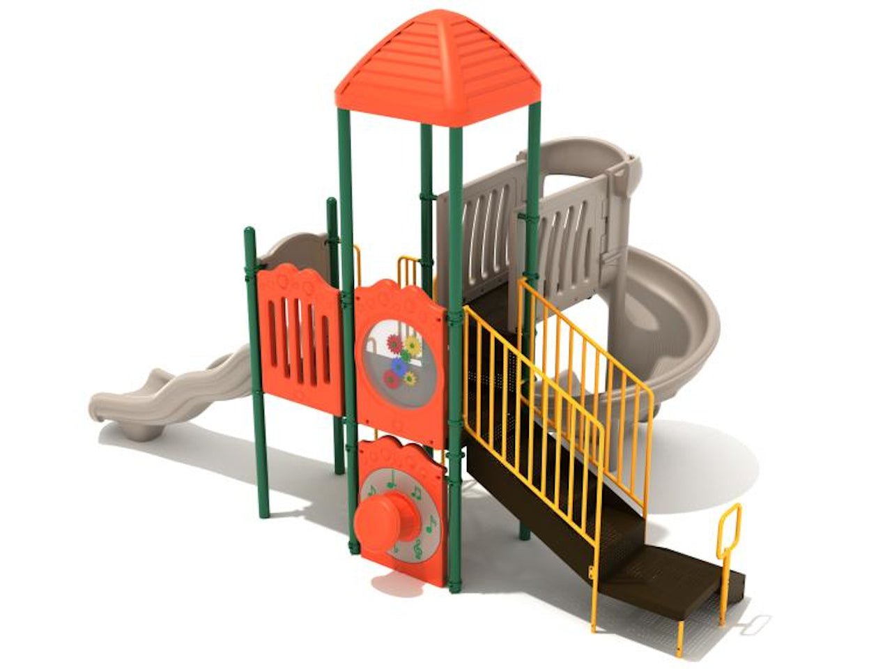 Alexandria Commercial Playground alternate view - Pumpkin Harvest