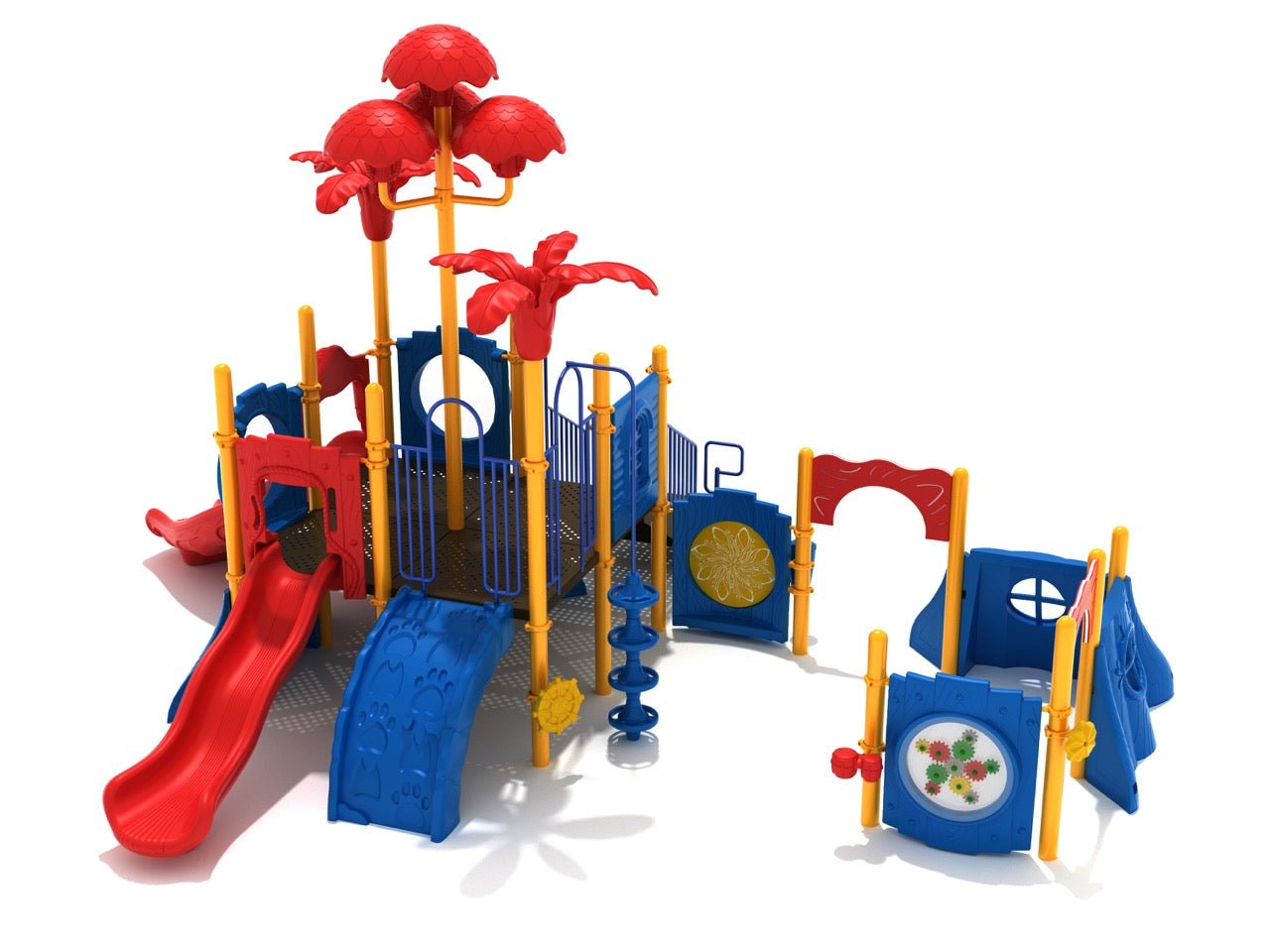 Brown Bear Commercial Playground alternate view - Horizon Cheer