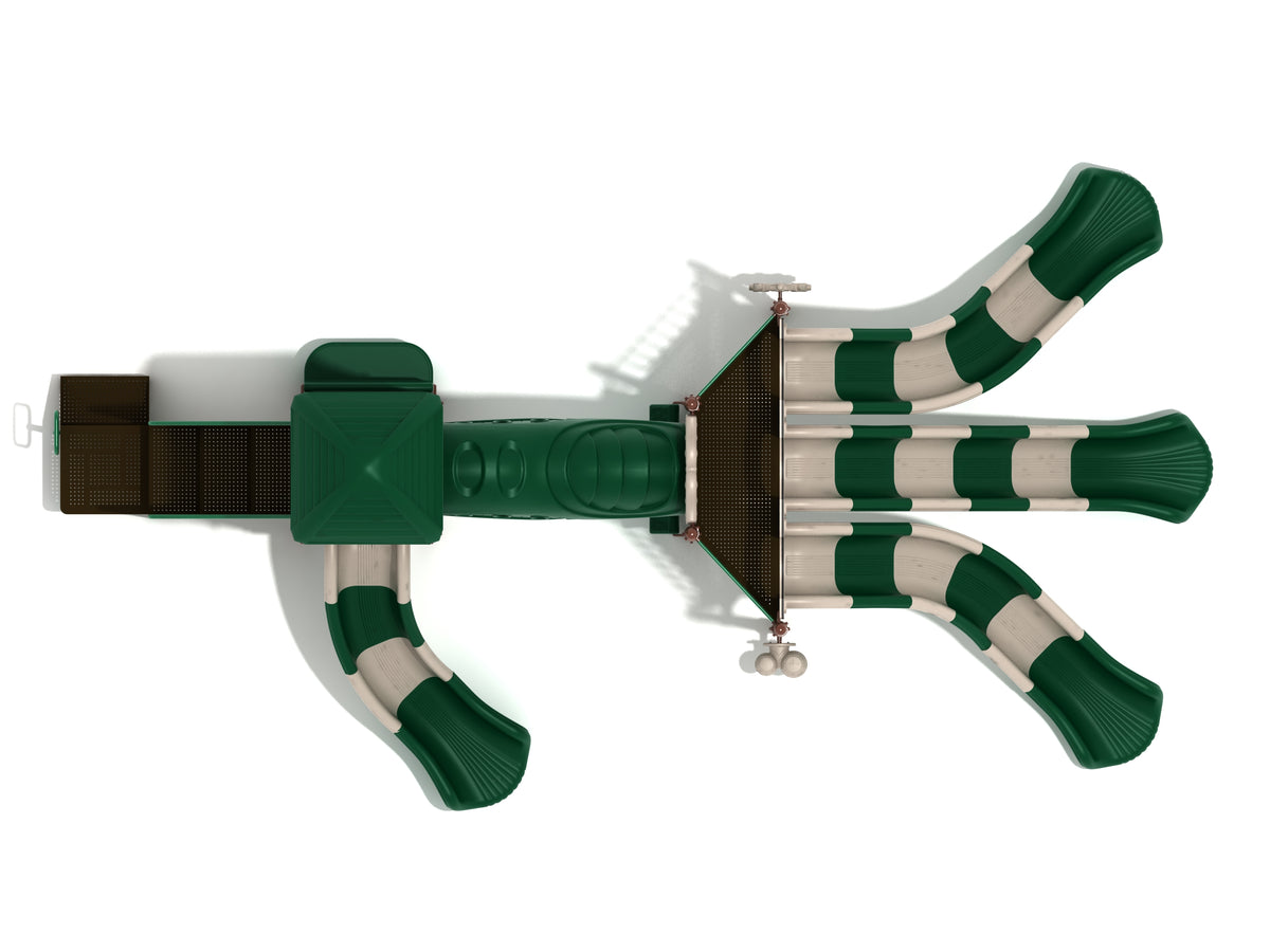 Casa Grande commercial playground in Neutral colors, top-down view