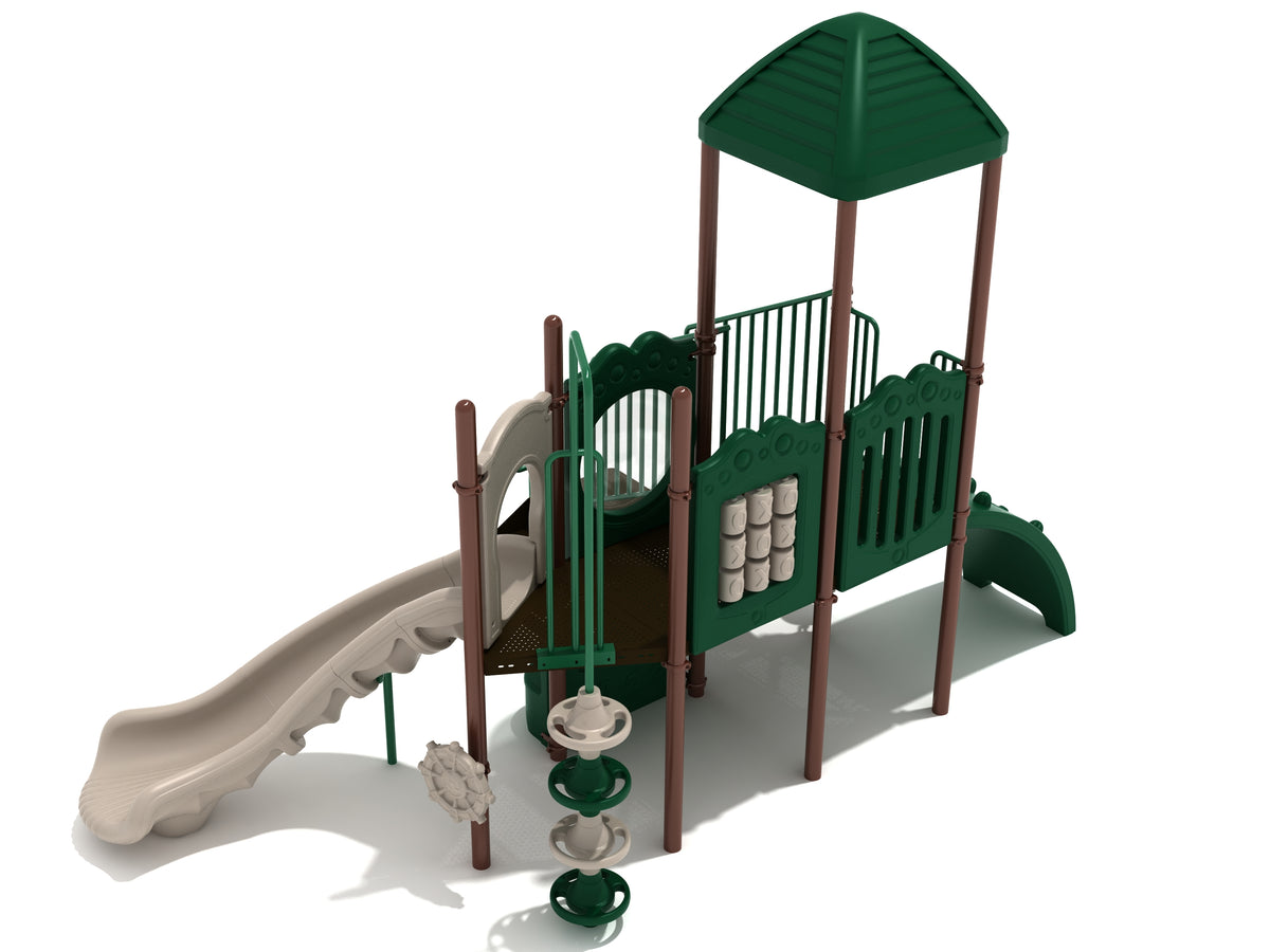 Diamond Head commercial playground in Neutral colors, front view