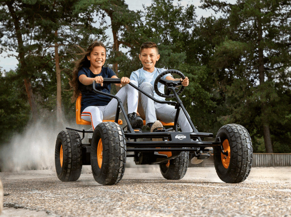 BERG Commercial Duo Coaster Pedal Go-Kart | BFR - River City Play Systems