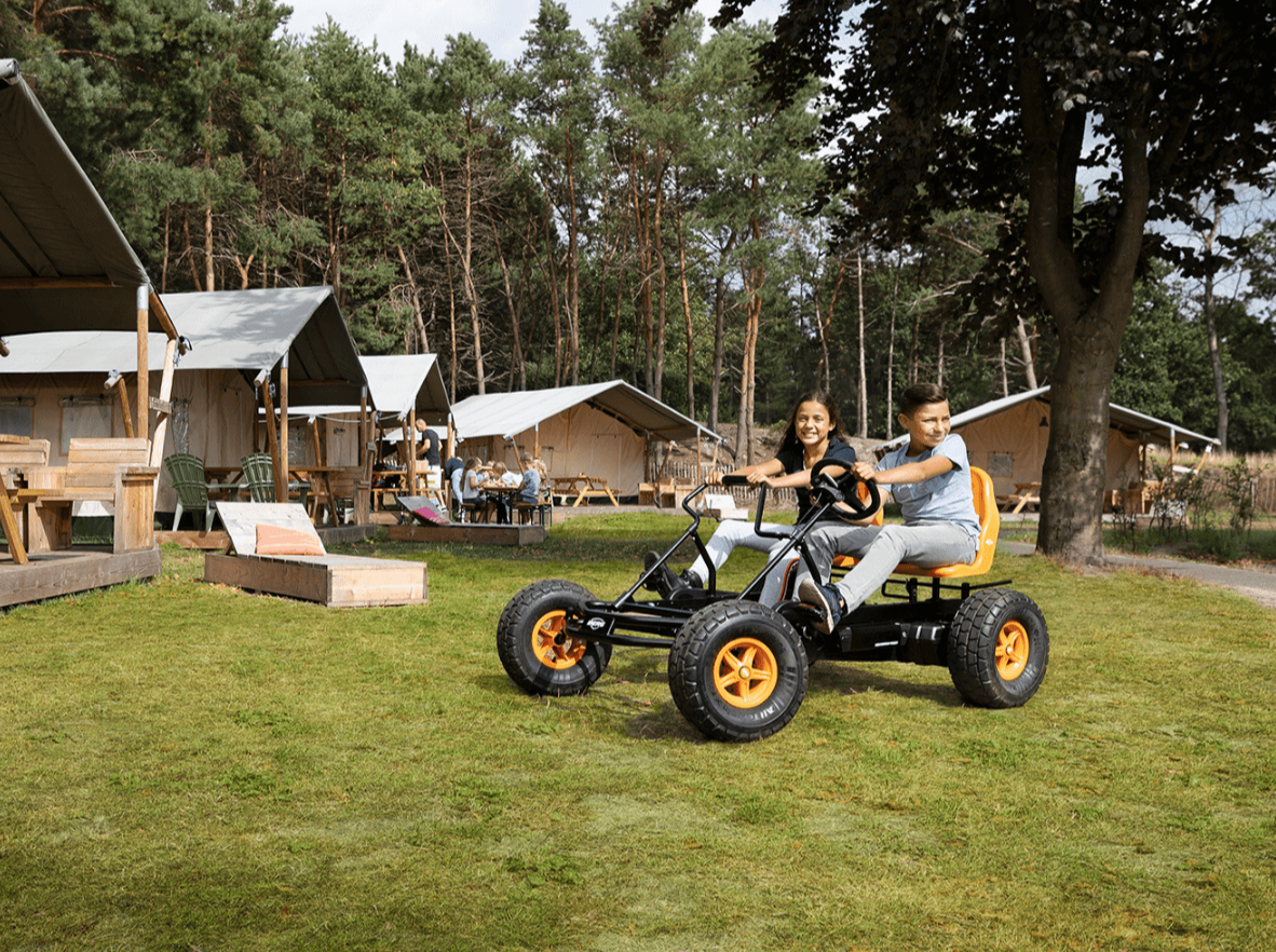 BERG Commercial Duo Coaster Pedal Go-Kart | BFR - River City Play Systems