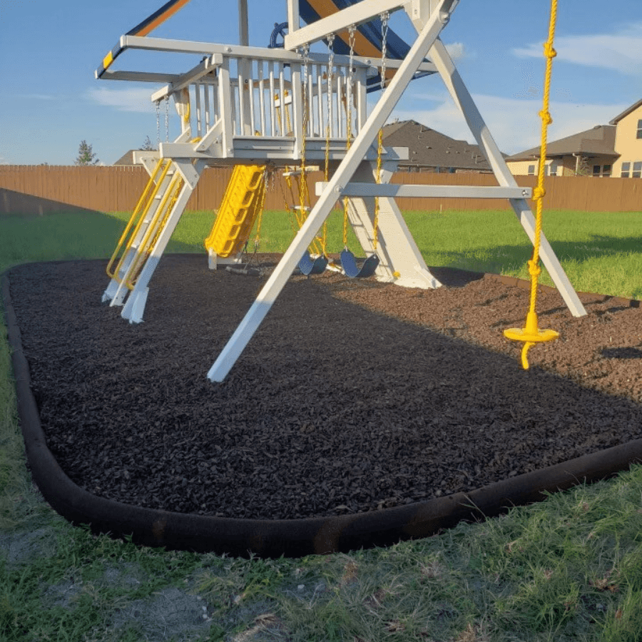 Rubberific Timber Playset Borders (Set of 8) - River City Play Systems
